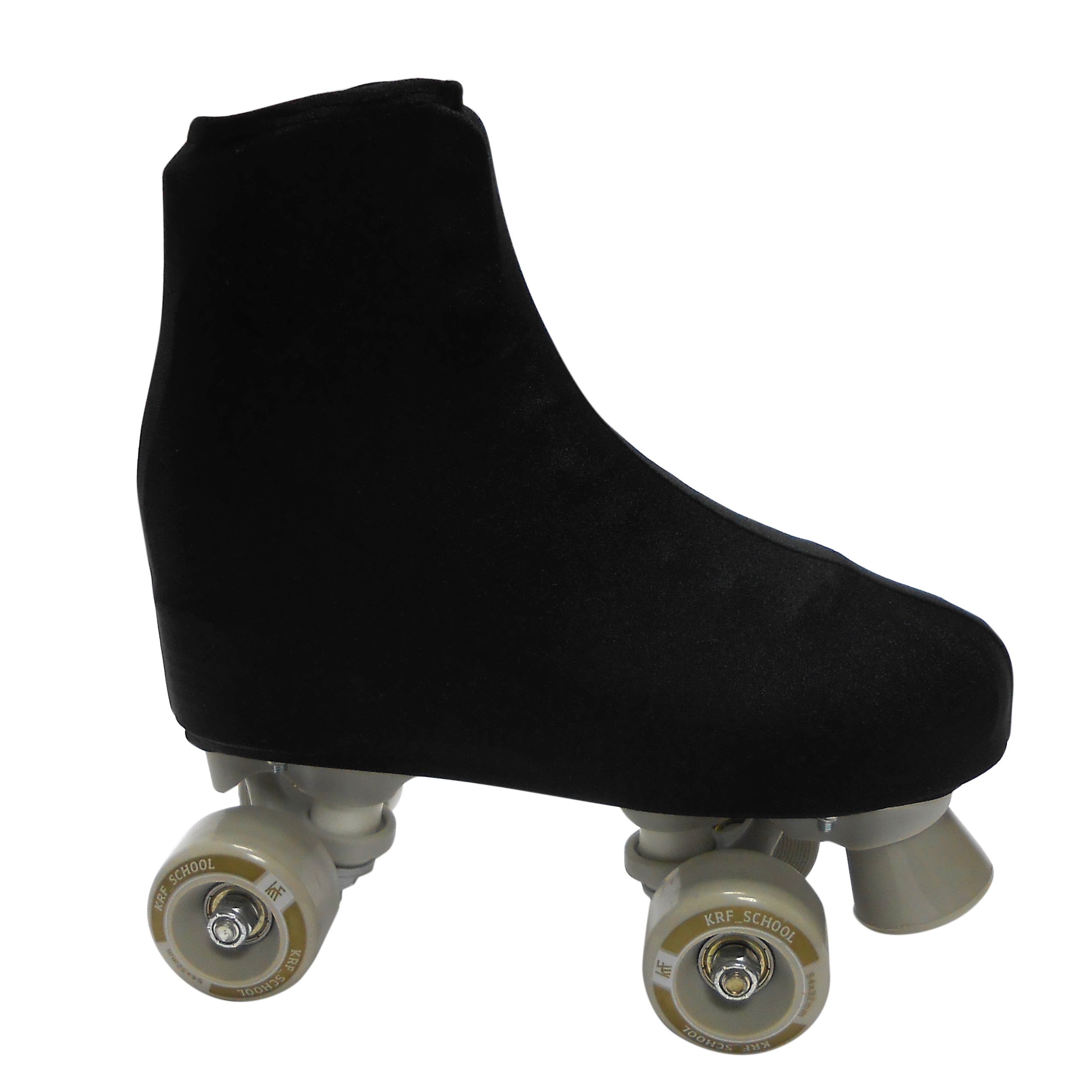 KRF Figure Skate Boot Covers - Black, N/A