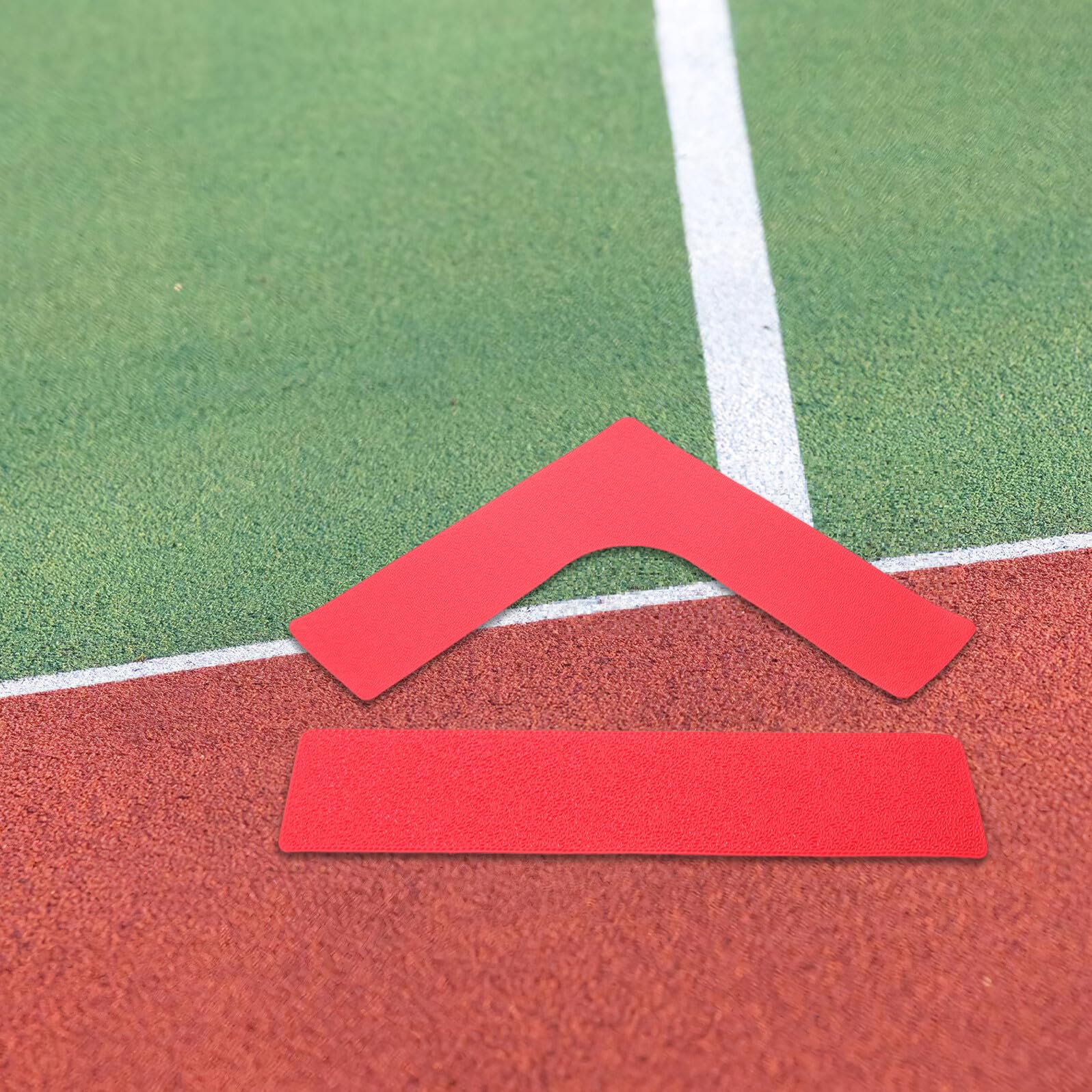 Trwałych Linii Do Oznaczania Kortu Tenisowego i Pickleball Zestaw Markerów Granicznych Odpornych Ścieranie UV Do Użytku Zewnątrz i Wewnątrz Precyzyjne Oznaczenia dla Treningu i