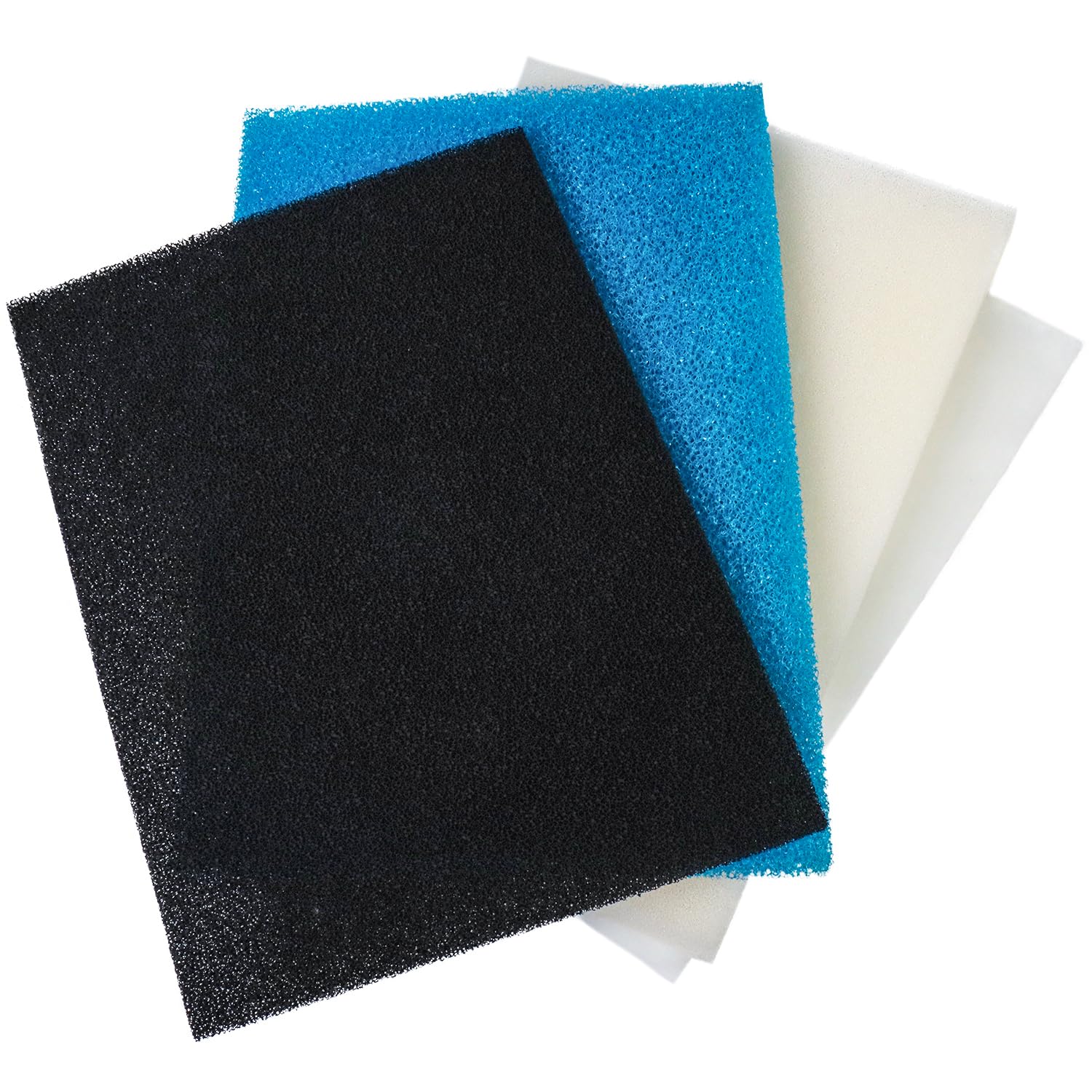 46 x 30 cm DIY Excellent Mousse Filtre Éponge Combinaison pour Aquariophilie Étang (Lot de 4)