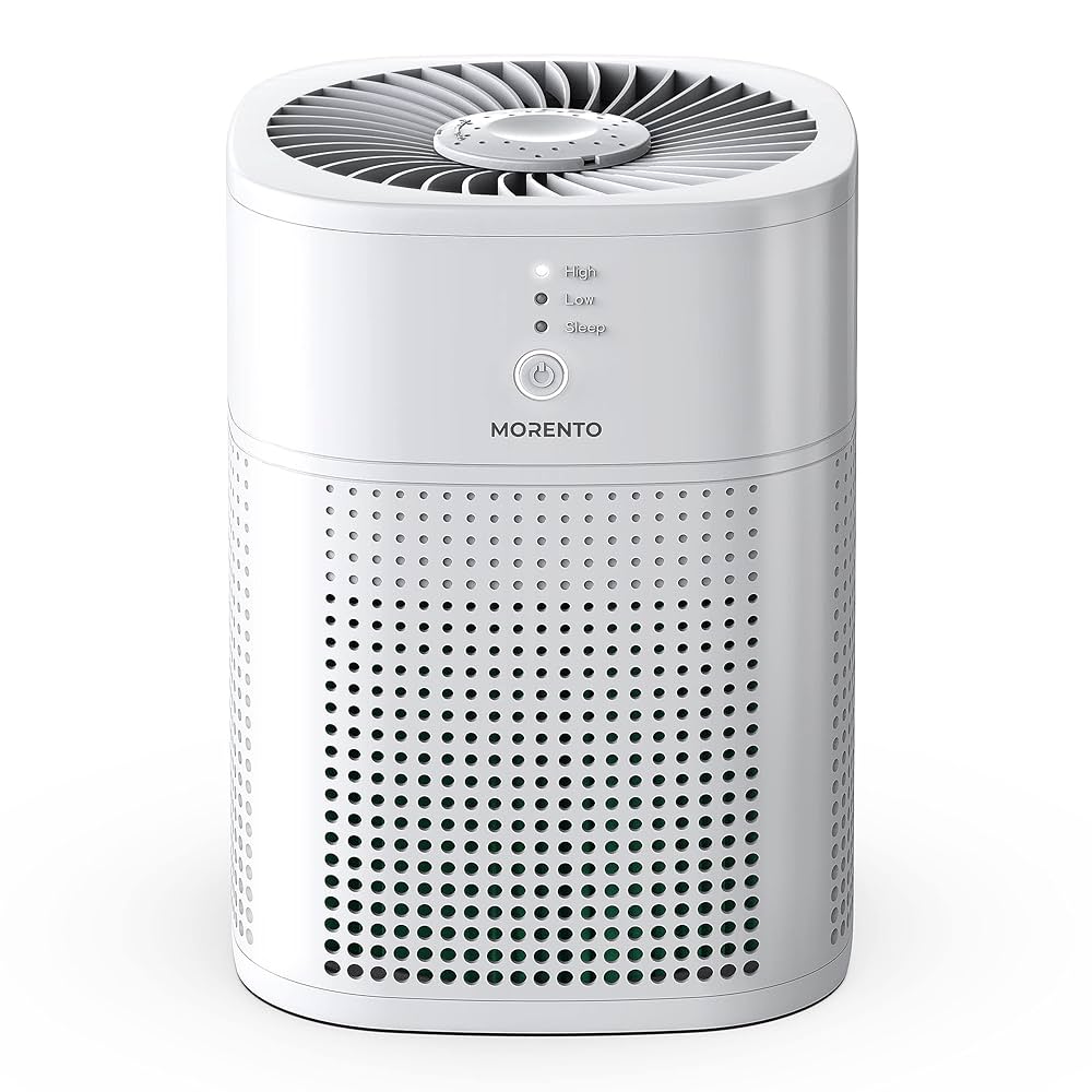 Amazon.com: MORENTO Air Purifiers for Bedroom, Room Air