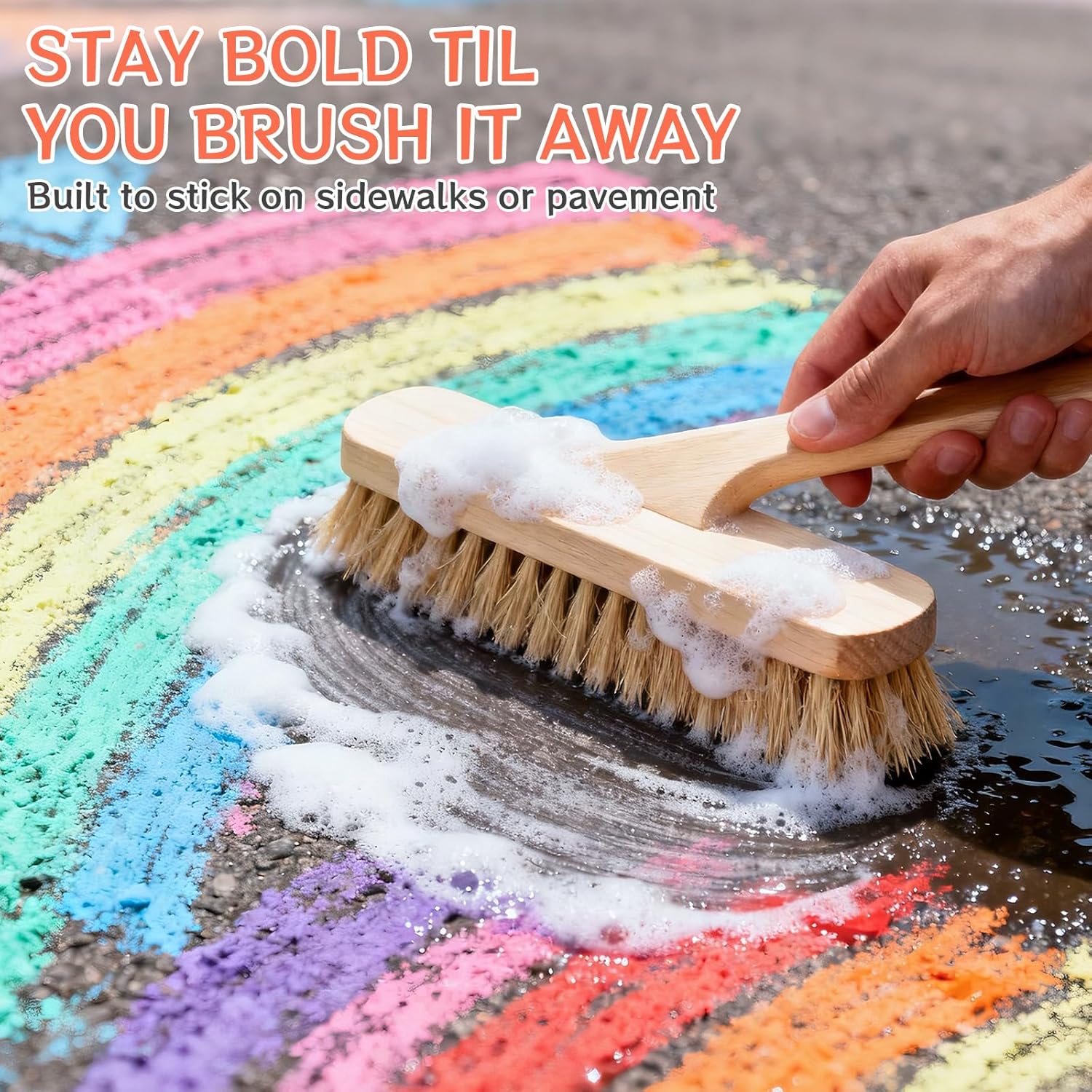 48 Pack Dustless Chalk for Kids(48 Colors), Non-Toxic and Washable Colored Sidewalk Chalk with 10 Rotating Pen Caps, 1 Sponge Eraser, 3 Magnetic Storage Boxes, Suitable for Blackboard Drawing