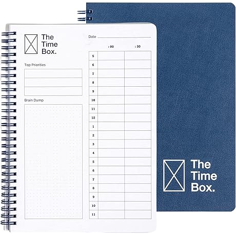 The Time Box Daily Management Notebook: Unlock Your Productivity with Time Blocking