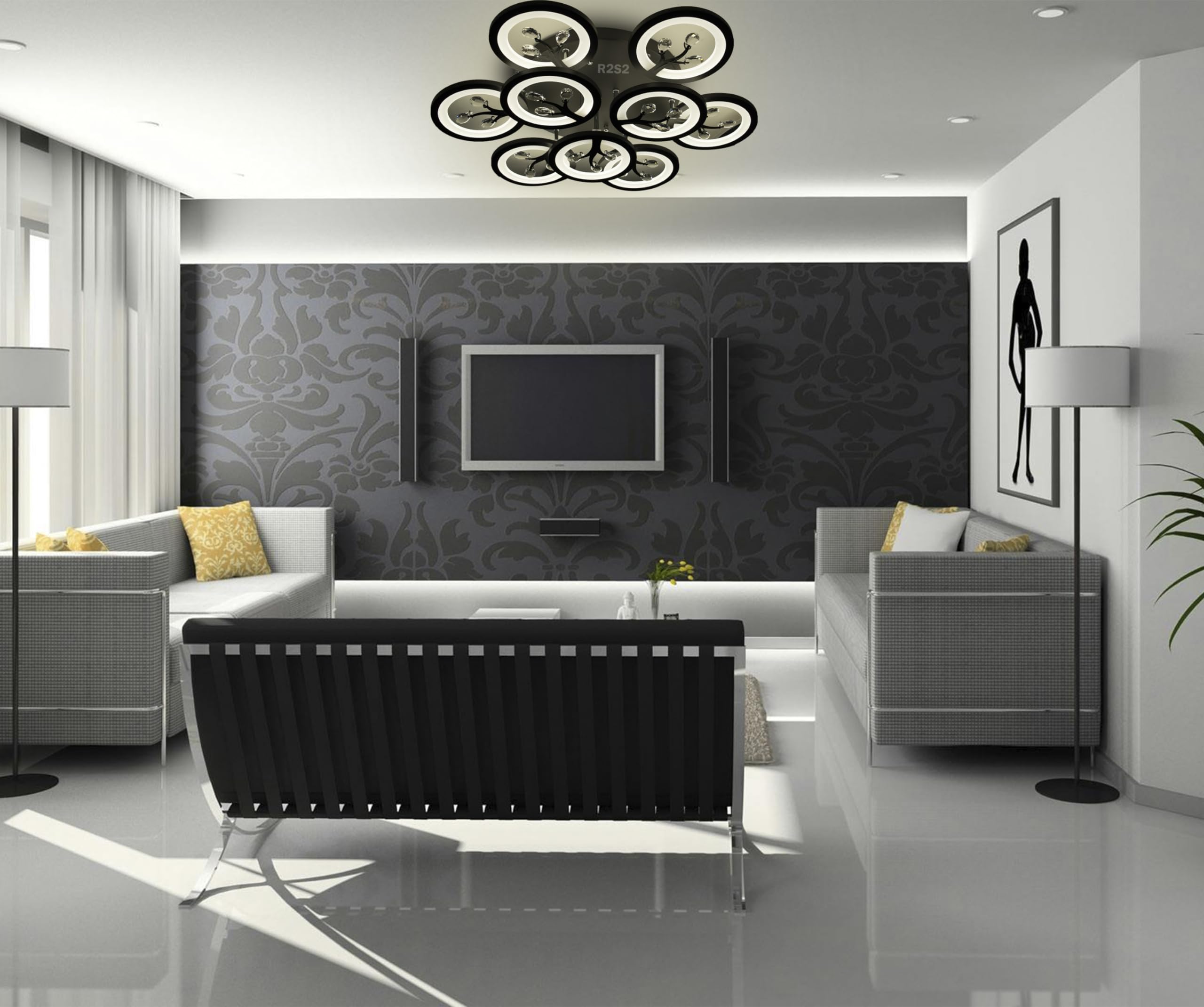 See full amazon price history chart for R2S2 Center Circle LED Lights Chandelier Lamp with Crystal Accents and Remote Control | 3 Color Changing Mode | Ceiling Light Fixture for Living Room, 9 Rounds LED Lights Zoomer (Brown Body) R2S2 Center Circle LED Lights Chandelier Lamp with Crystal Accents and Remote Control | 3 Color Changing Mode | Ceiling Light Fixture for Living Room, 9 Rounds LED Lights Zoomer (Brown Body) (B0D5R7G28L) Amazon Price History, Amazon Price Tracker
