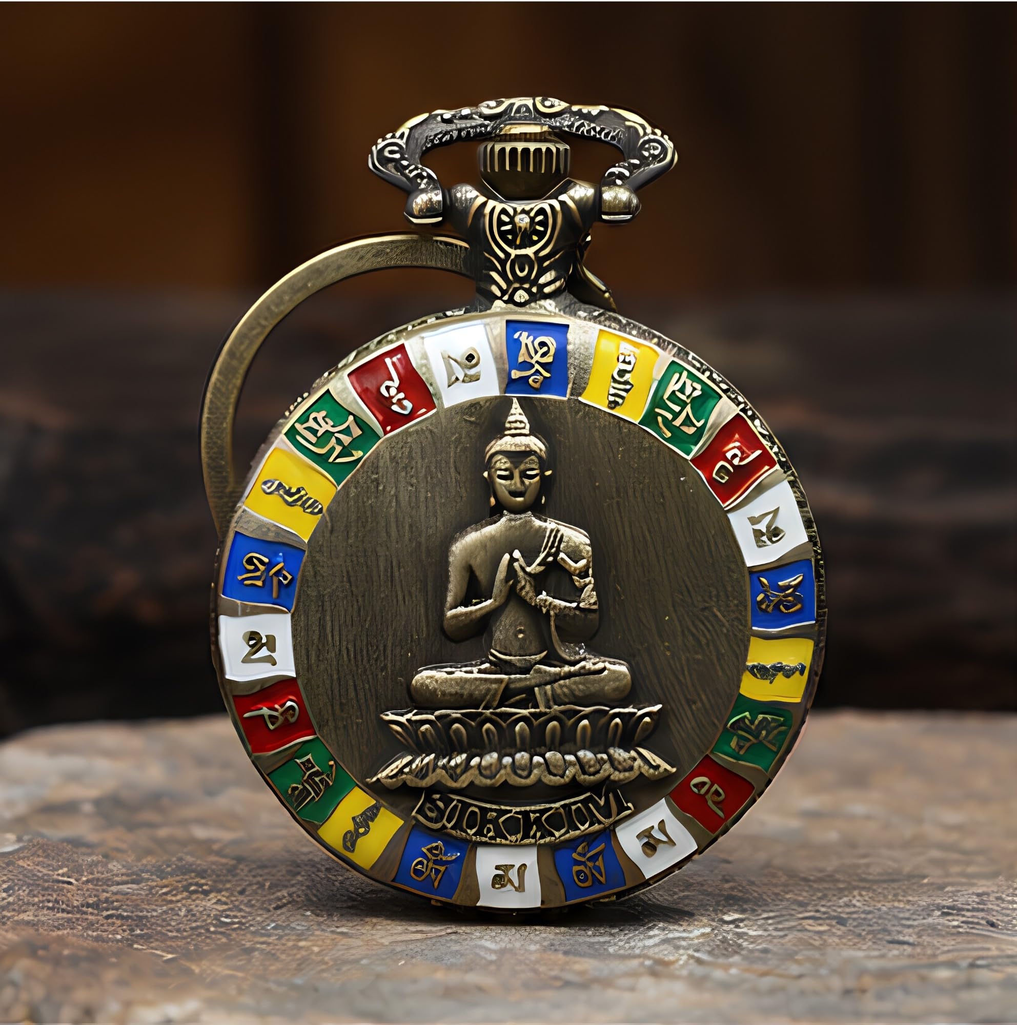 Desi Festival® - Antique Bronze Pocket Premium Vintage Theme Metallic Home Key Chain & Key Rings | Best Gift for Men, Woman, Boys & Girls on their Special Occassions