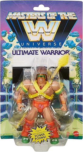 Miniatura 4 de Ultimate Warrior WWE Masters of The WWE Universe Figura de acción