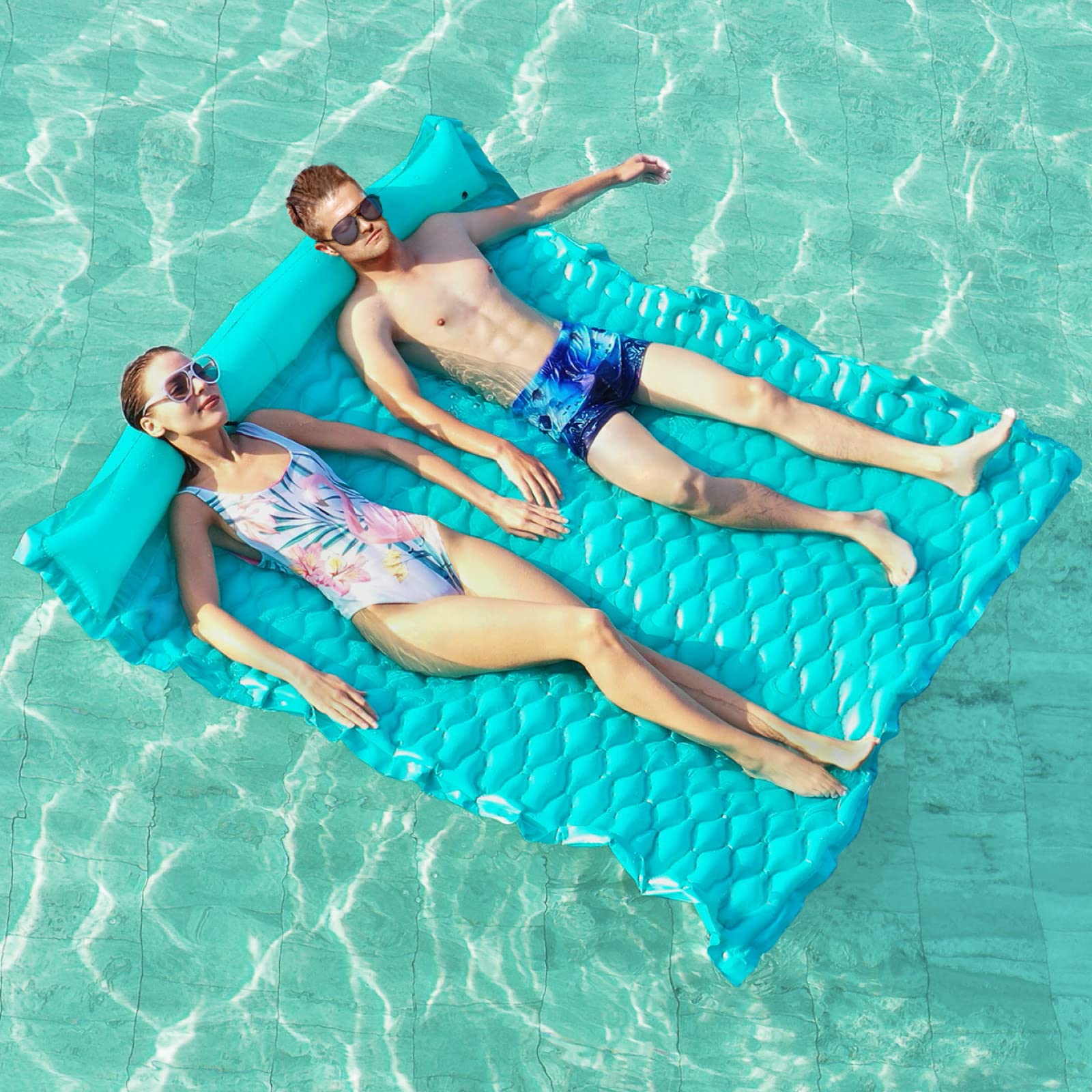 Buy Jasonwell Giant Inflatable Floating Mat Pool Float Lake Float