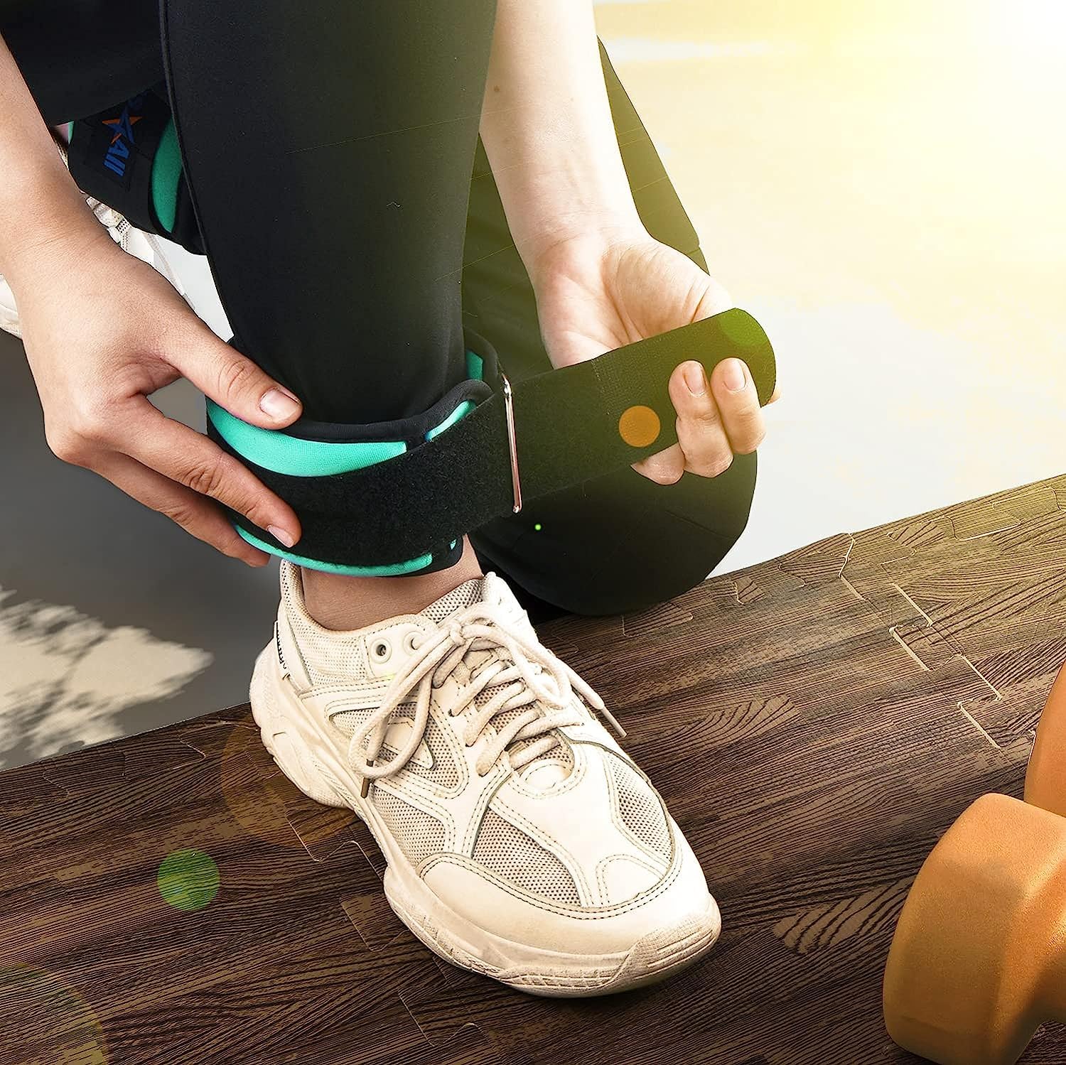 Yes4All Peso Caviglia in neoprene (0,9 kg - 4,5 kg) - Pesi unisex per la caviglia per camminare, arrampicarsi e fare ginnastica