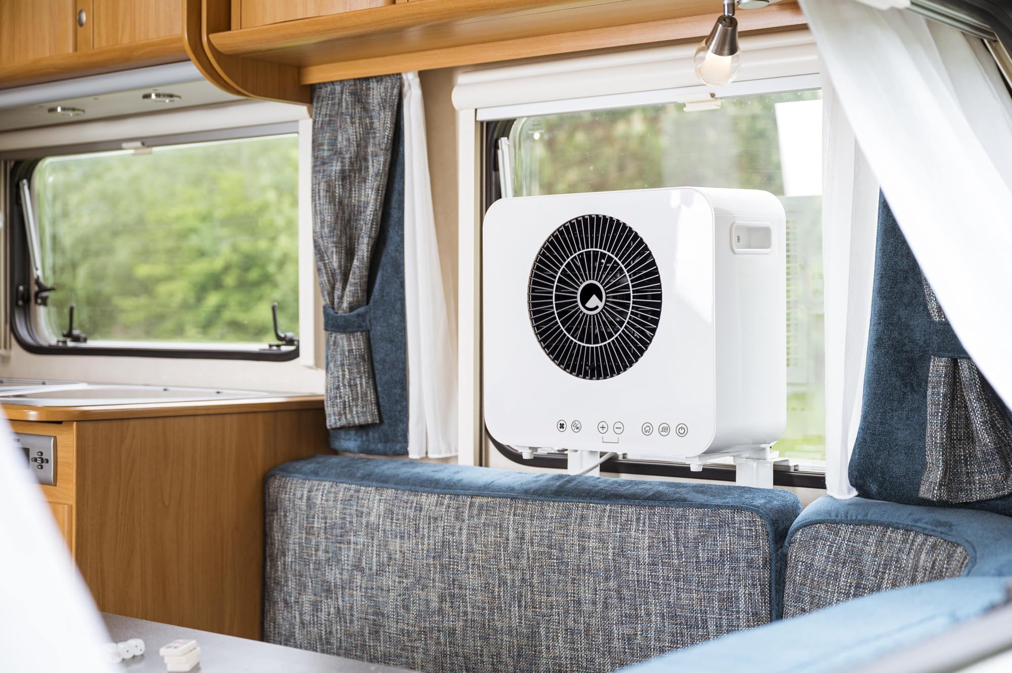 CoolMade 5200 Mobile Split Klimaanlage 5200 BTU – WLAN, App Steuerung & Fernbedienung | Kühlen, Entfeuchten & Schlafmodus | für Wohnwagen, Wohnmobil, Caravan, Zelt & Räume bis 40 m³