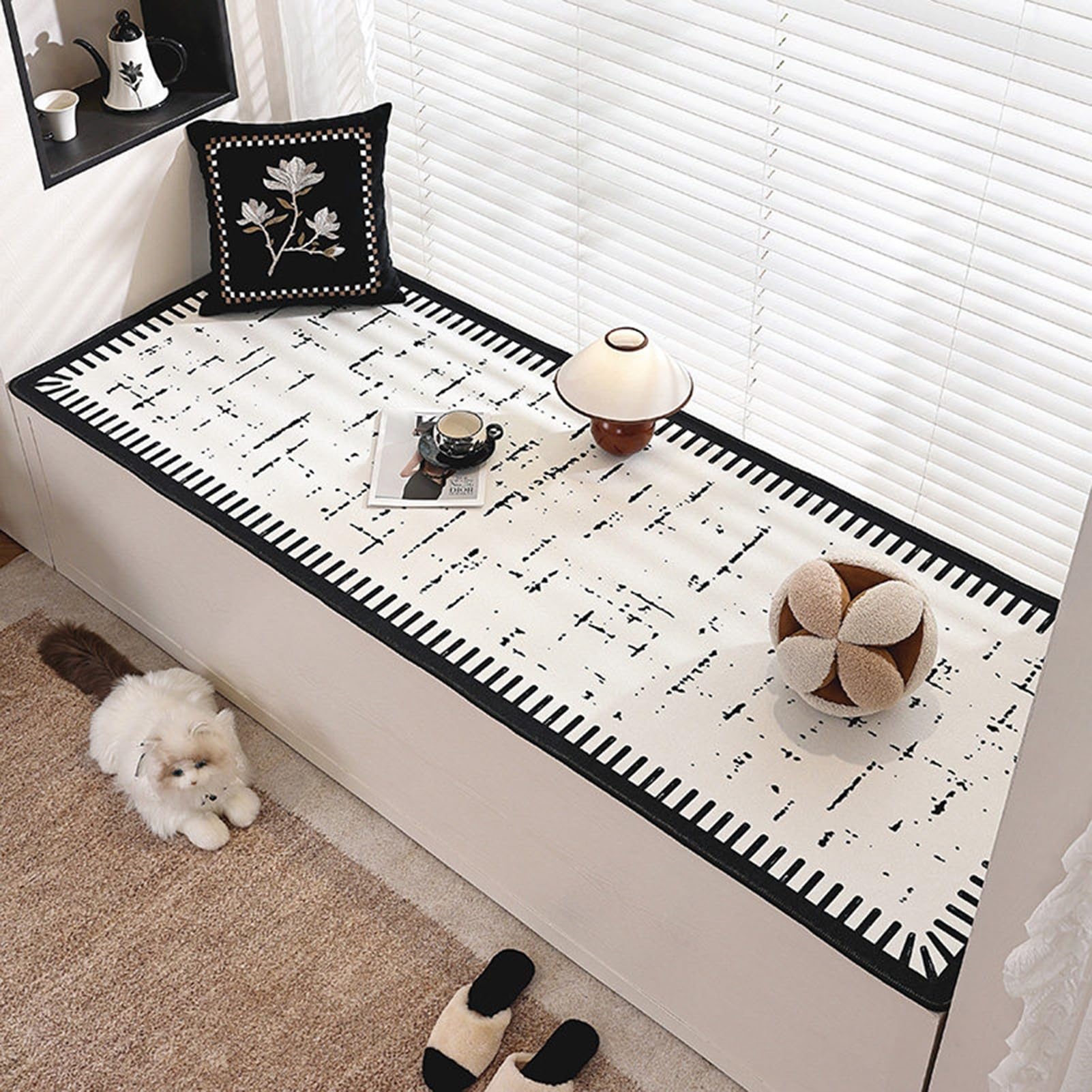 Tapis d'appui de fenêtre anti-rayures et chaud pour tatami