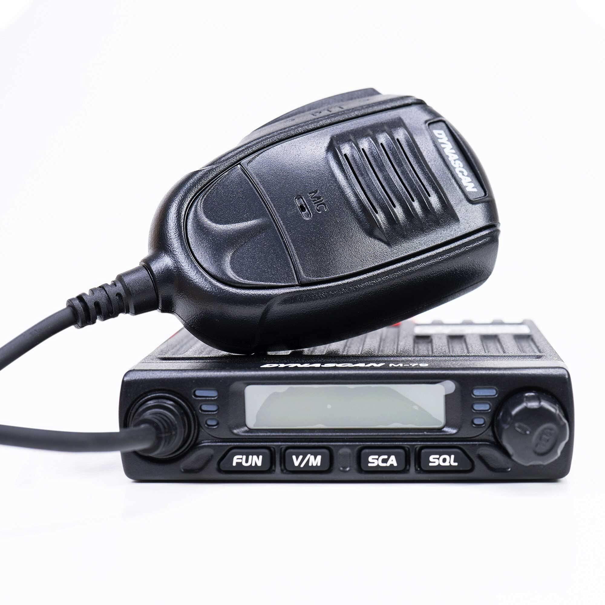 Dynascan Radio M-79V CB, 136-174 MHz, skanowanie, TOT, wzmocnienie mikrofonu, CTCSS-DCS