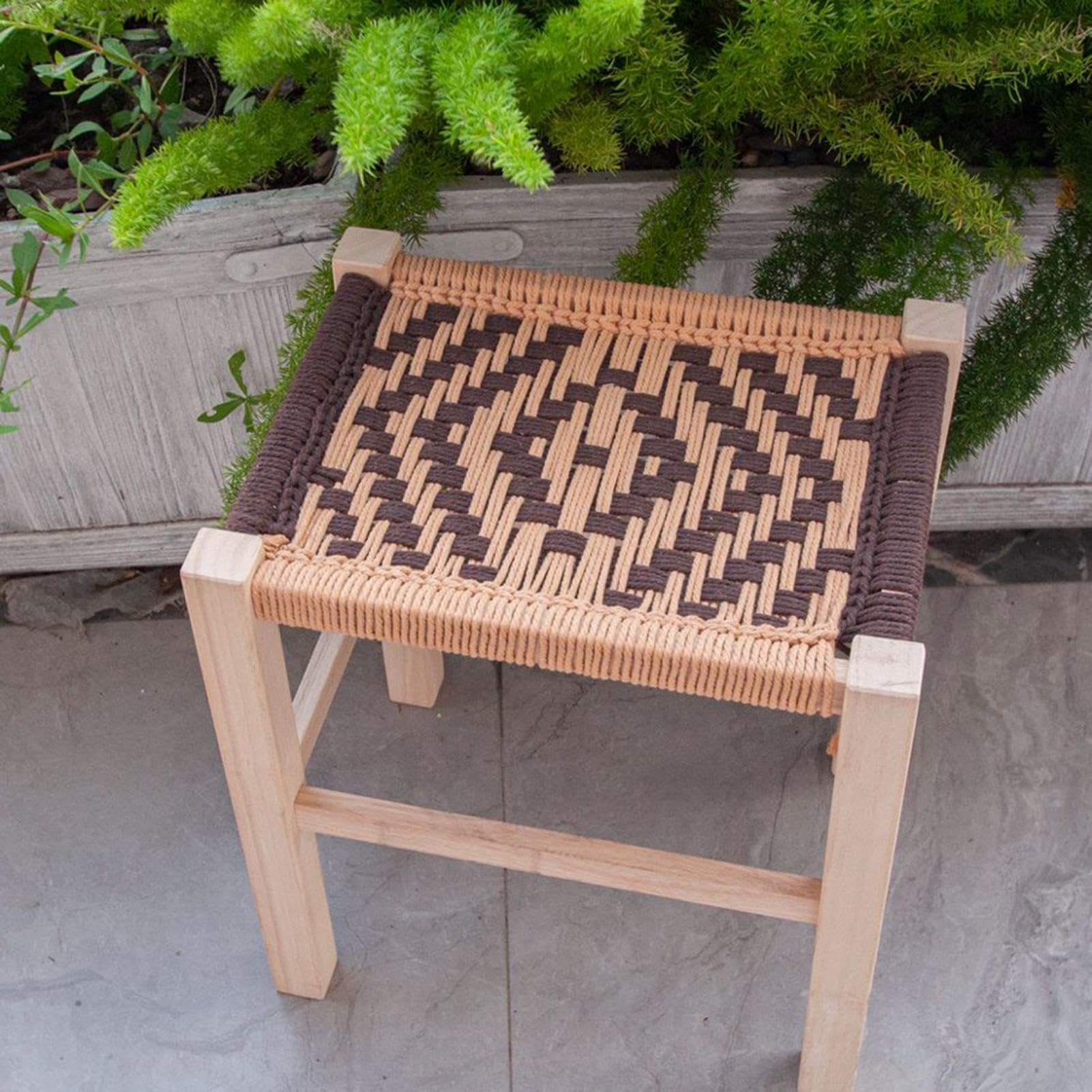 Kit fai da te per sgabelli, educativo adatto ai principianti, set di sgabelli per tessere, comodino, porta, ingresso, studio, laboratori, lezioni d'arte