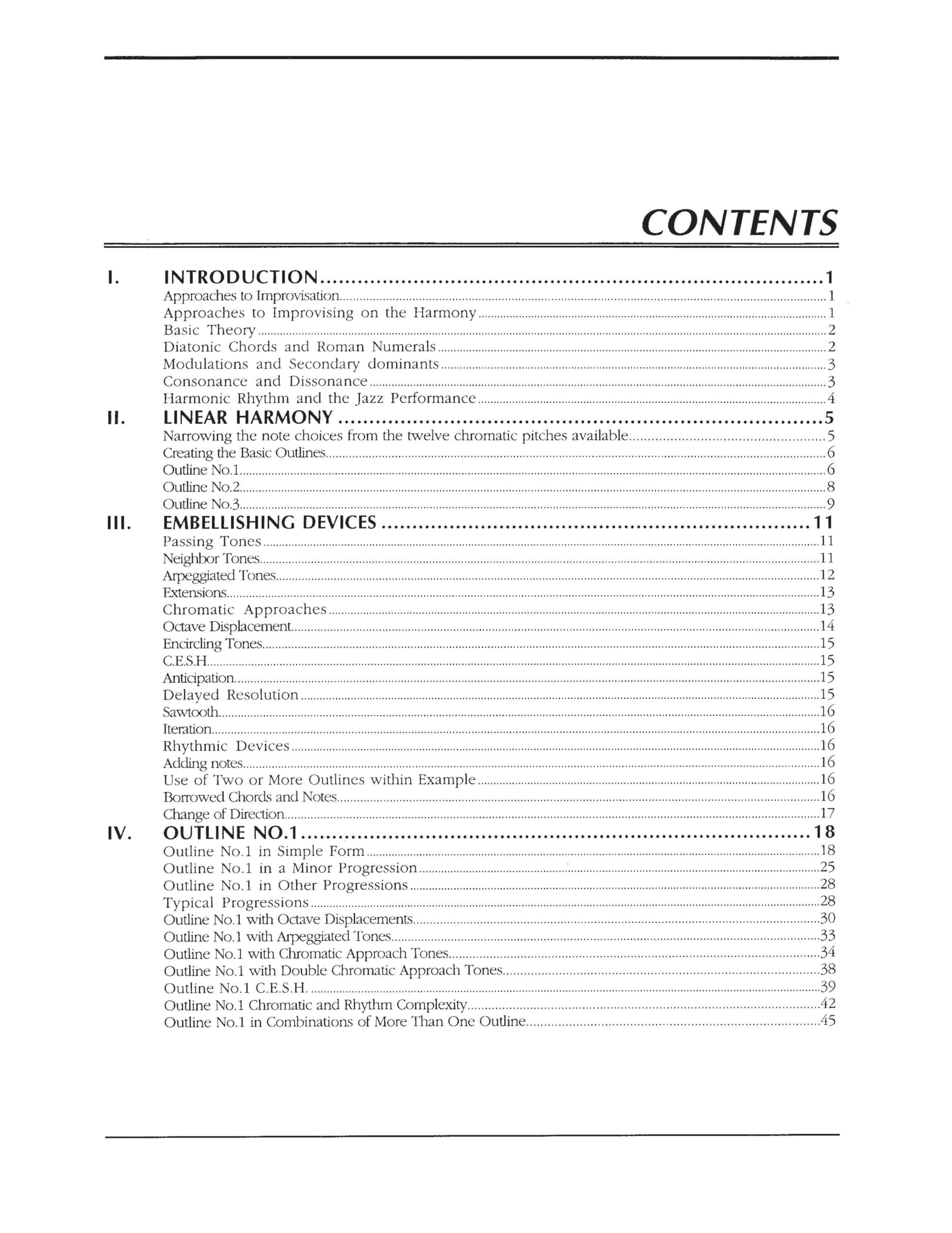 Connecting Chords With Linear Harmony Jazz Book