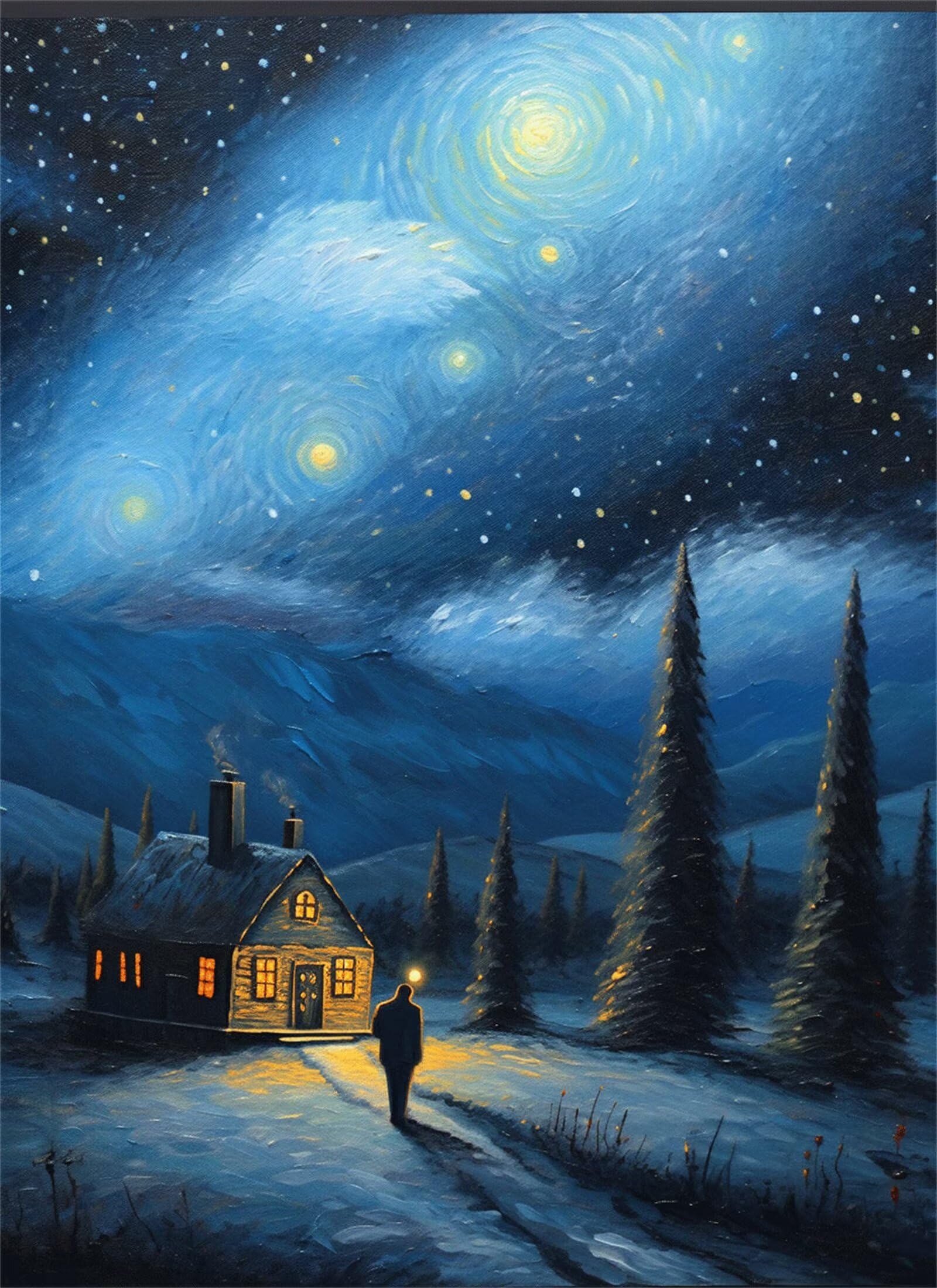 Puzzle 5000 elementów dla dorosłych puzzle dla dorosłych 5000 sztuk, gwiaździste niebo, gry edukacyjne, drewniane puzzle, krajobraz, puzzle, prezenty dla nastoletnich chłopców w wieku 14-16 lat, 156 x