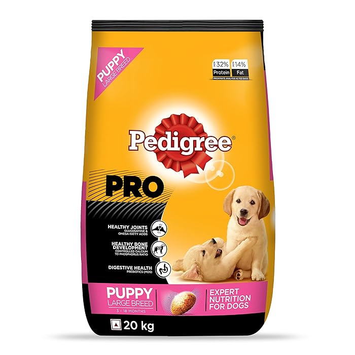 Buy Pedigree PRO Expert Nutrition Large Breed Puppy (318 Months), Dry