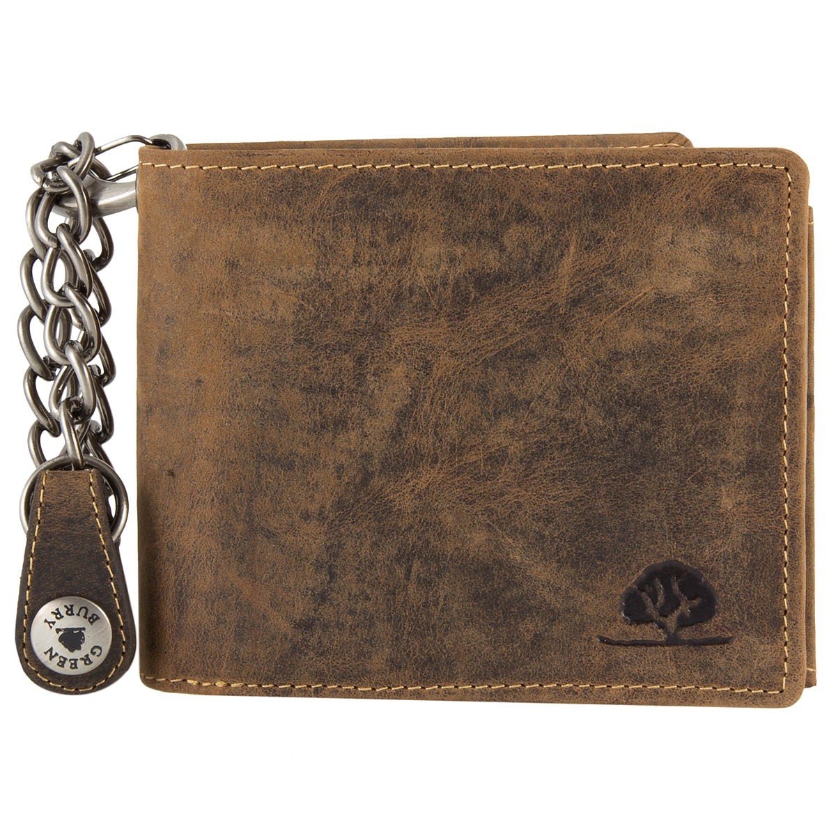 GreenburryVintage wallet leather 12 cm