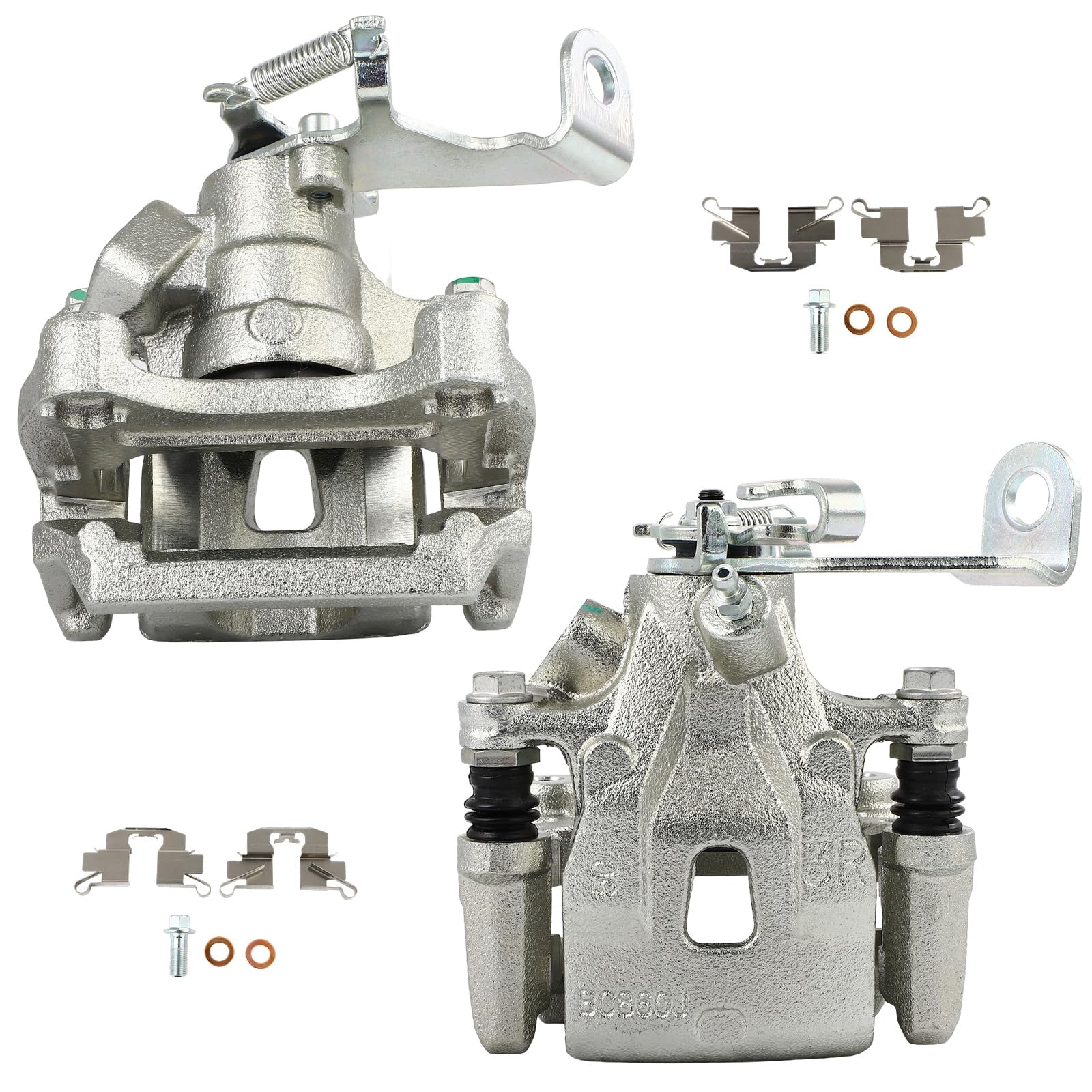 SCITOO - Rear Disc Brake Calipers Assembly with Bracket For Mazda