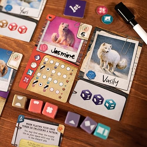 Miniatura 4 de The Fox Experiment - Juego de mesa - Cría y evoluciona a tus zorros! Juego de estrategia, divertido juego familiar para niños y adultos, a partir de