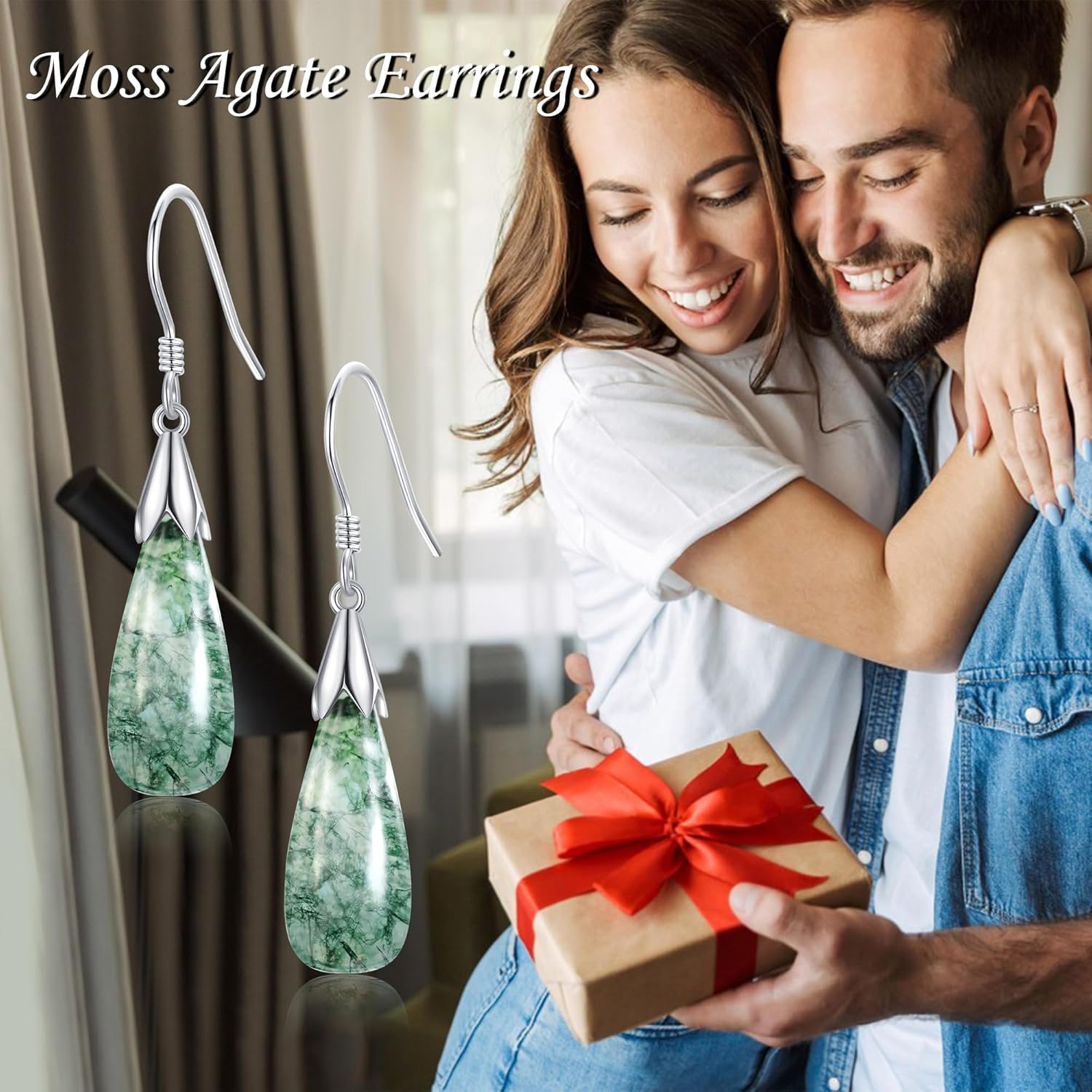 Filigree Leverback Earrings for Women Fashion Sterling Silver Dangle Drop Earrings Hypoallergenic Jewelry - Image 6