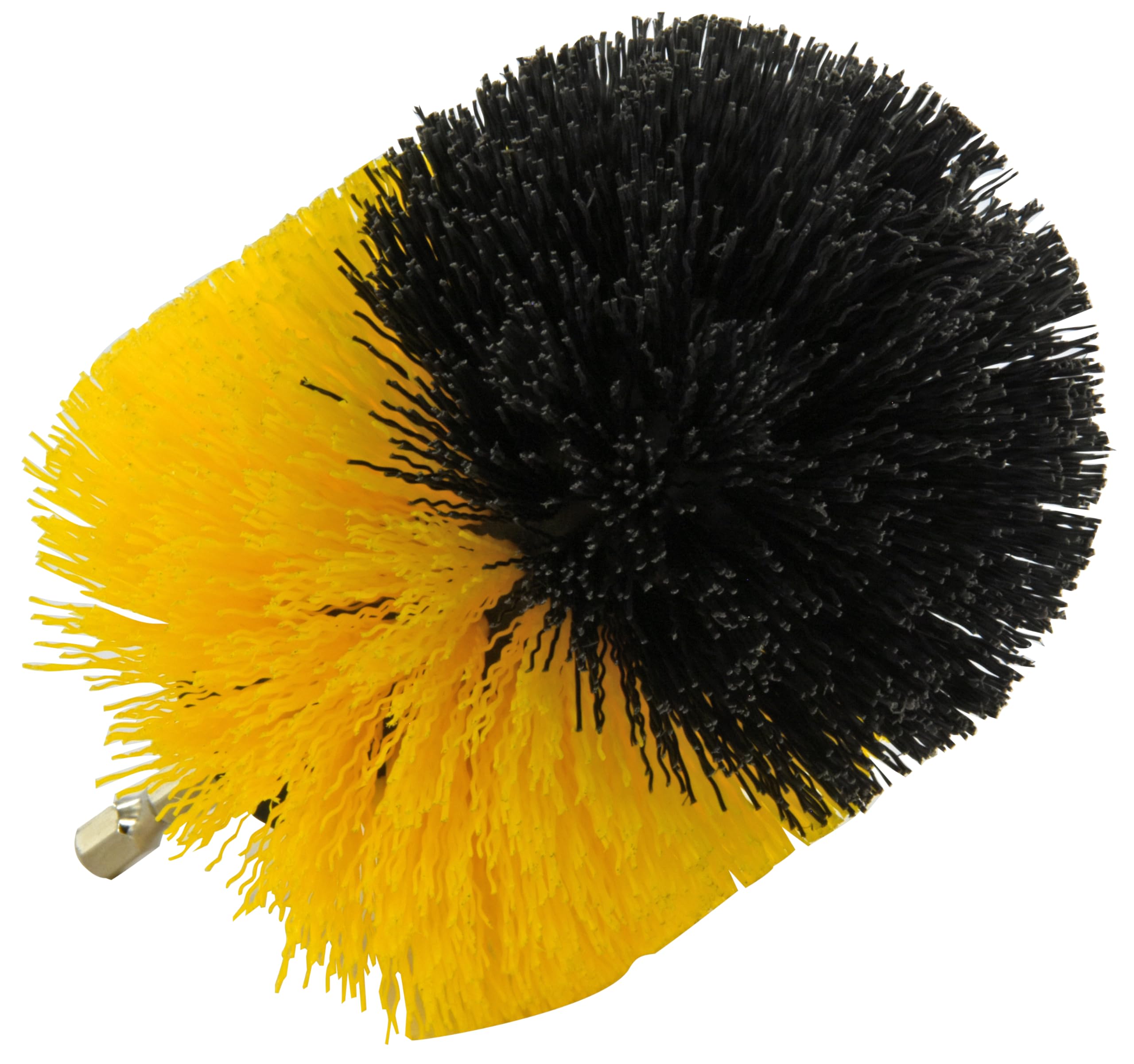 Tivoly • Bürste aus Polypropylen, rund • Ø 83 mm • Weicher Draht • Einfache Reinigung Aller Materialien ohne Kratzer • für Bohrmaschine