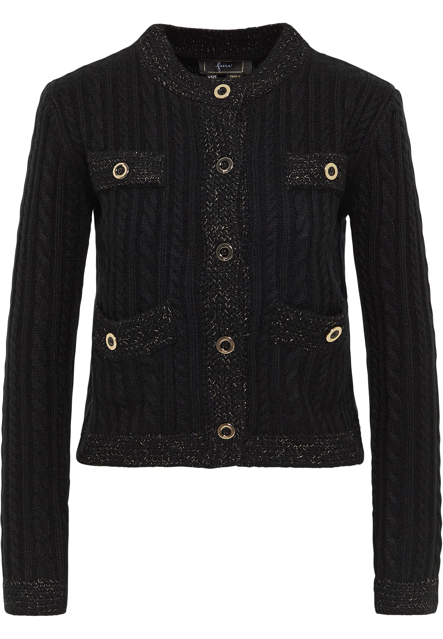 IMANE Maglione Cardigan Donna