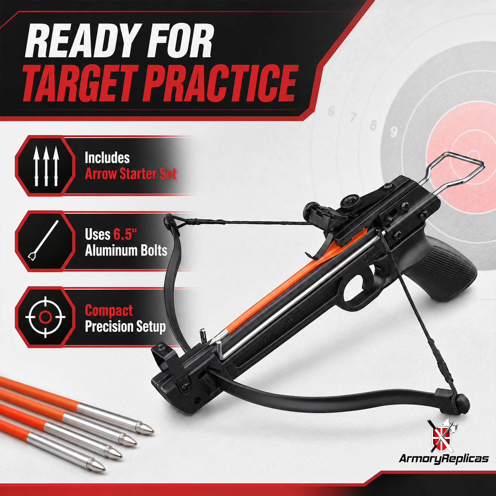 Amazon.com : Armory Replicas™ Light 50lb Mini Crossbow – Compact