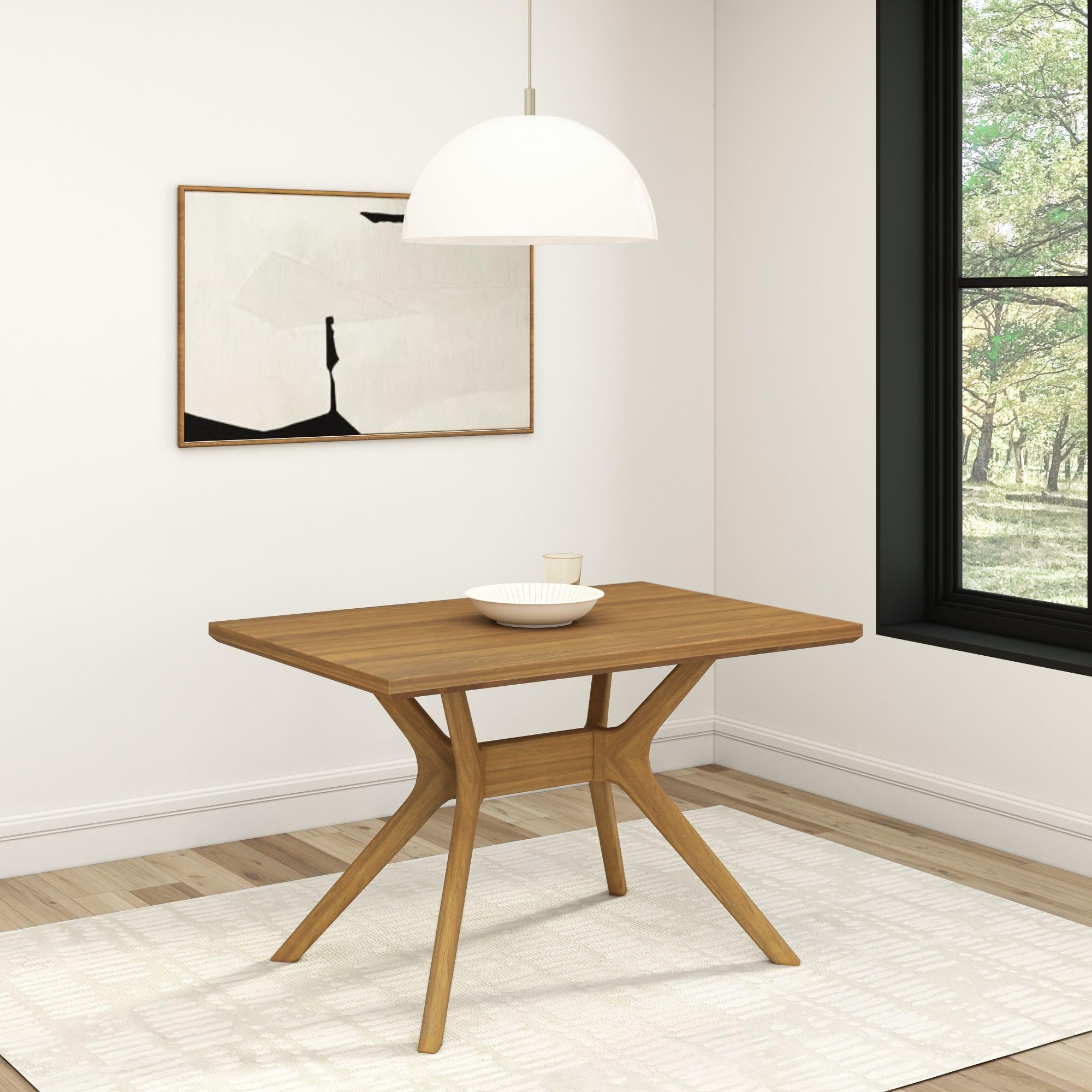 Amazon.com - Plank+Beam Verso Rectangular Dining Table, 48 Inch