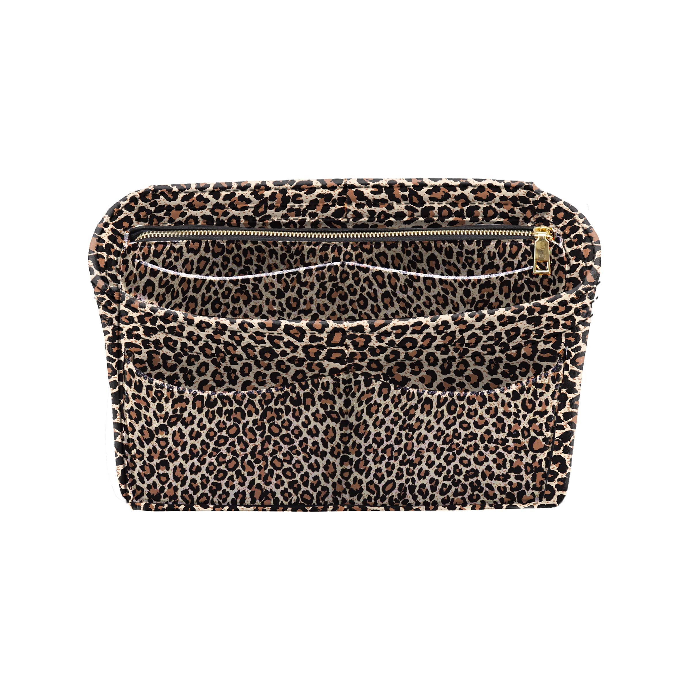 LEXSION Felt Purse Bag Organizer Insert with zipper Bag Tote Shaper Fit Speedy Neverful PM MM