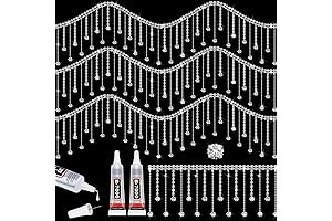 Graceful and Sparkling Fringe Trim by the Yard with B7000 Glue