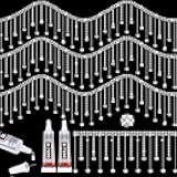 2 Yard Rhinestone Trim Fringe with B7000 Glue, Irregular Rhinestone Fringe Belt Rhinestones Tassel, Sparkle Diamond Fringes Rhinestones Ribbon Tassel Chain for DIY Clothing Wedding Decoration
