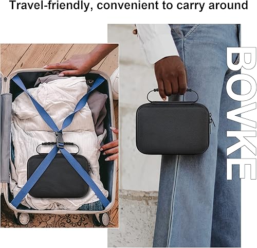 Miniatura 6 de BOVKE Funda de transporte para iHealth Track Smart Monitor de presión arterial superior del brazo, iHealth Bluetooth para máquina de presión