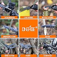 Vista 3 de Navaja multiherramienta con grabado “Old Lives Matter”, divertidos regalos de jubilación para hombres. de cumpleaños, para papá, abuelo, hombre 2