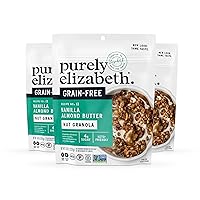 Vista 9 de purely elizabeth Puramente Elizabeth GrainFree Superfood Granola GlutenFree Vegan + Paleo Keto Certificado hecho con puré orgánico 8oz, mantequilla