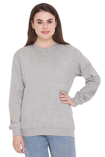Women's Fleece Round Neck Sweatshirt