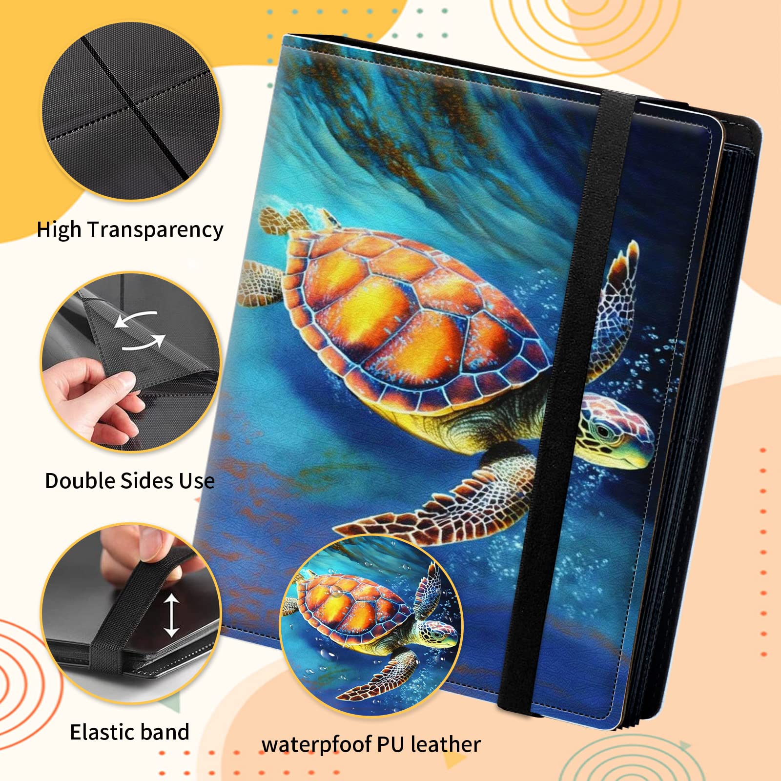 Amazon.com: Card Binder for Pokemon Mtg Yugioh TCG Baseball Sports