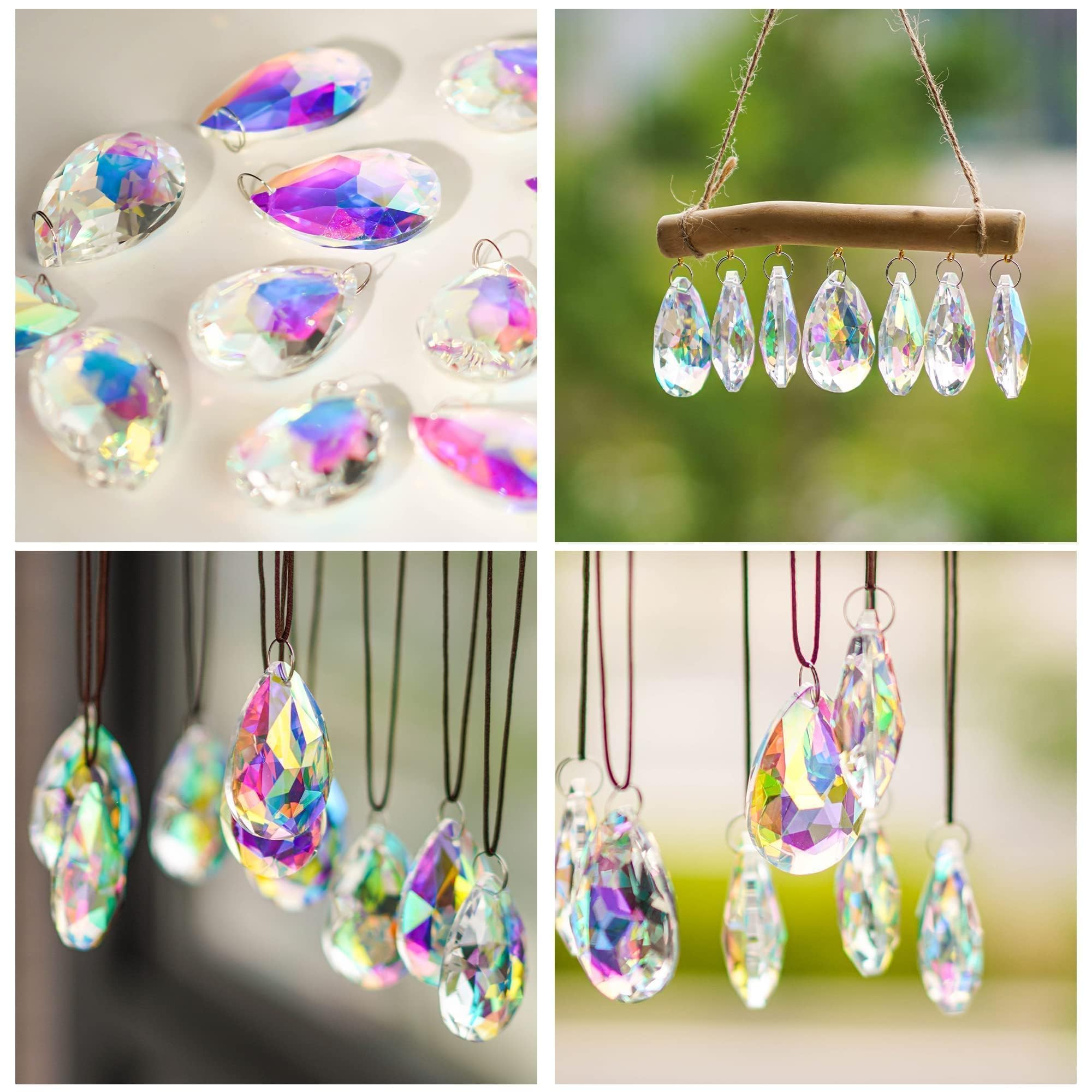 Crystal Prisms - 12 Pack for Chandeliers & Decor -3