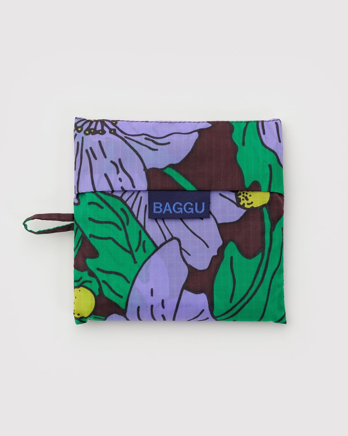 Standard Baggu Pattern Eco Bag, brown poppy, One Size
