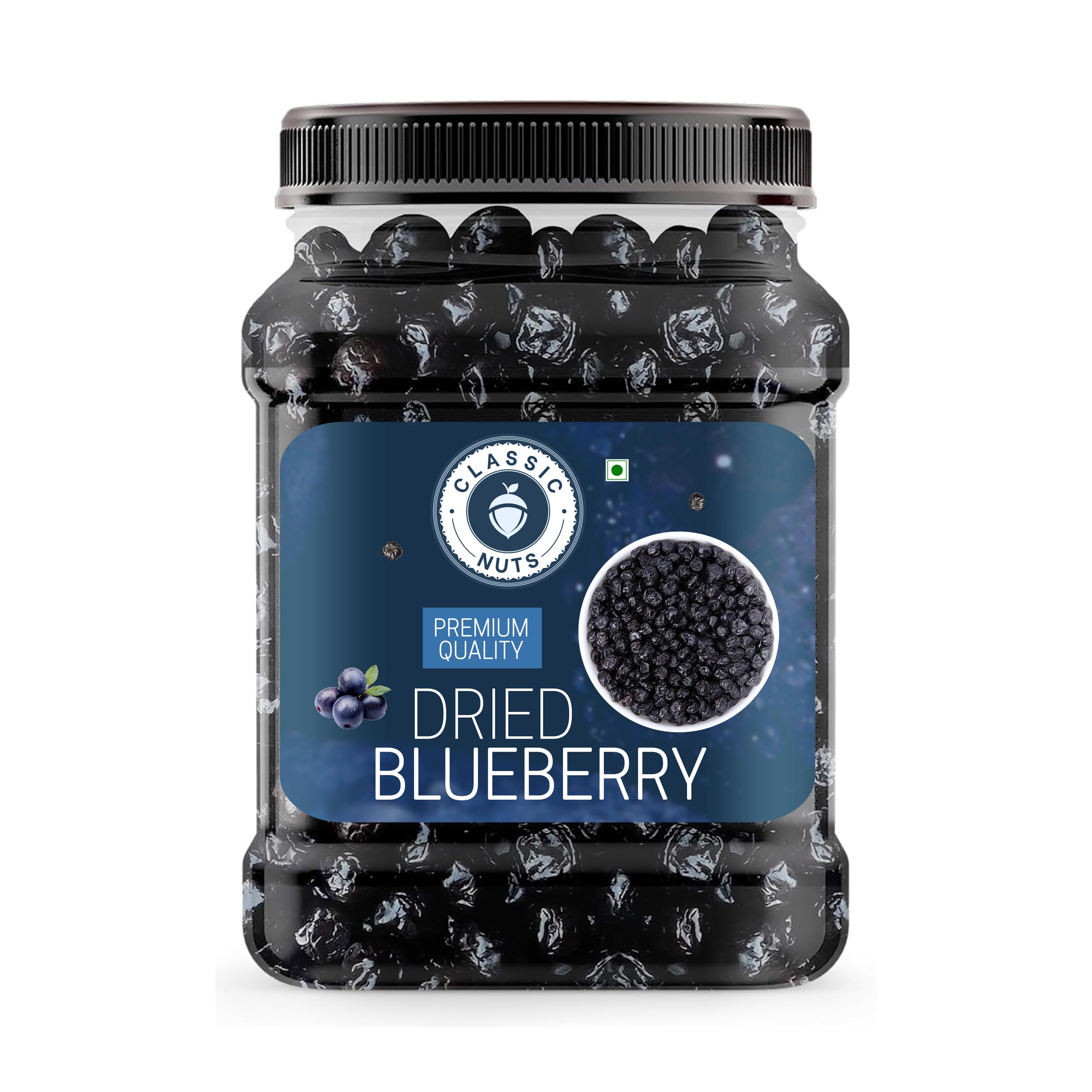 Classic Nuts Dried Blueberry | Dry Fruit | Rich in antioxidants, Vitamin K, Calcium & Fibre | Sweet & Delicious | Healthy Snacks (1kg)-picture-29