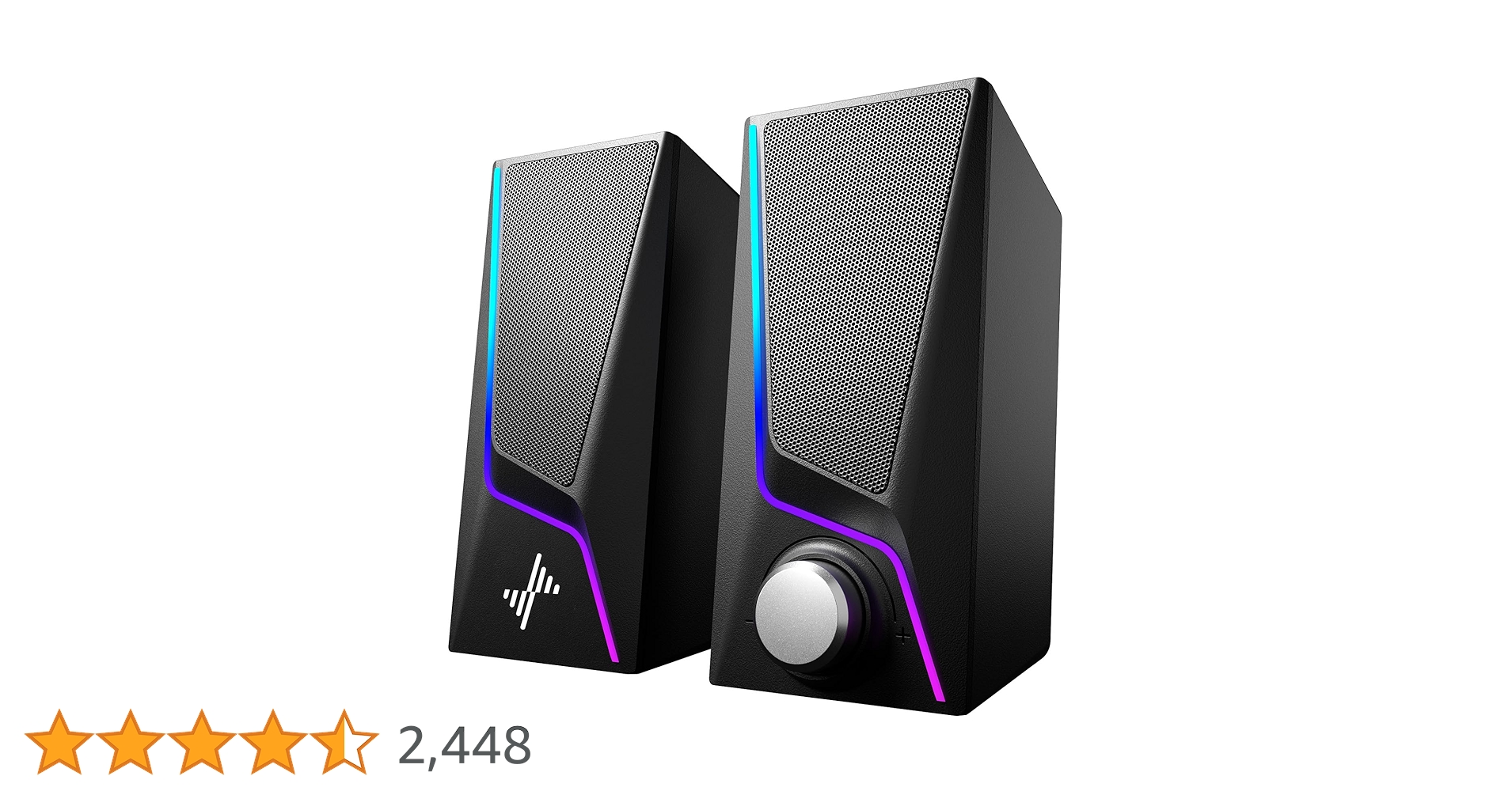Nylavee コンピュータースピーカー ブラック Amazon.co.jp: Nylavee PCスピーカー ゲーミングスピーカー