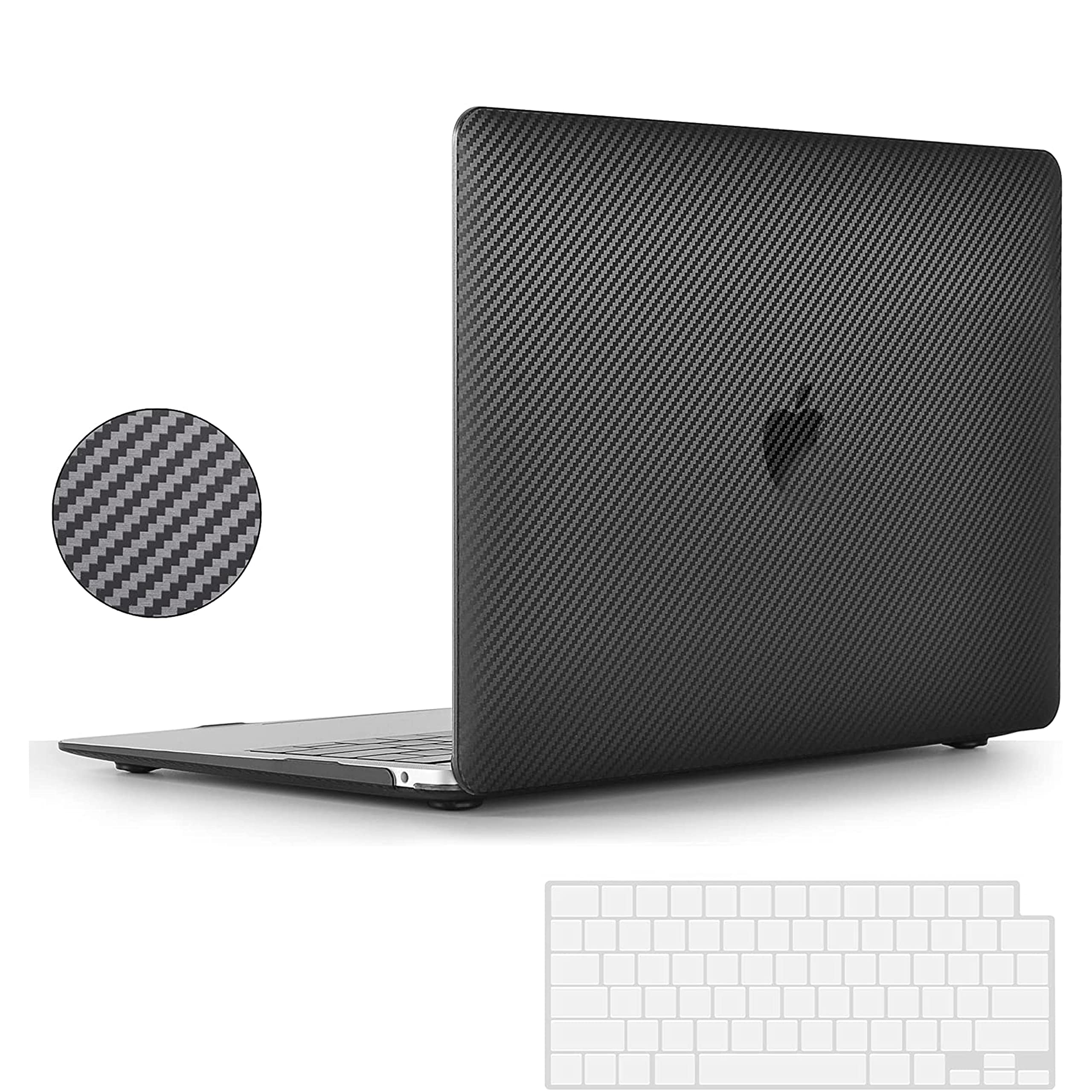 Aavjo Compatible with MacBook Air 13.6 inch Case 2024 2023 2022 Release M3 A3113 M2 A2681 Chip with Liquid Retina Display & Touch ID, Carbon Fiber Texture Hard Shell Case Cover (Black) (B0C599GX33) Amazon Price History, Amazon Price Tracker