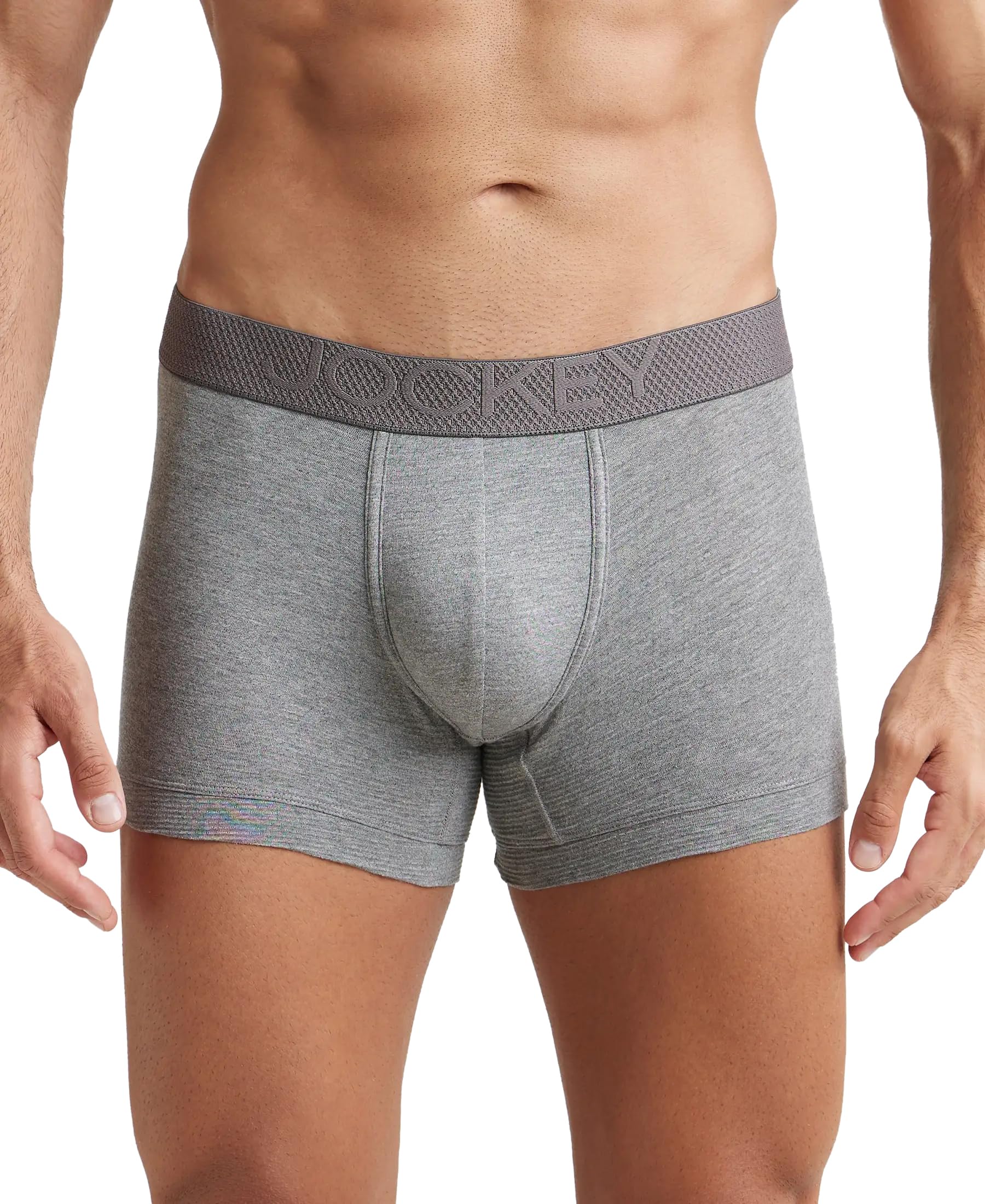 jockey LM06 Men's Bamboo Cotton Elastane Mesh Trunk with Ultrasoft Waistband and Stay Dry Treatment-picture-54