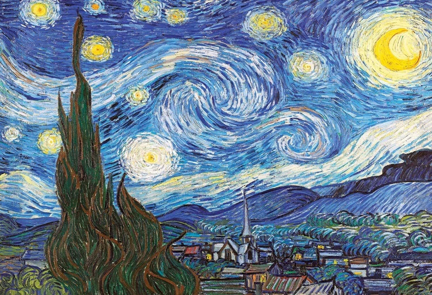 Masters 2000 - The Starry Night 2000 Piece Puzzle