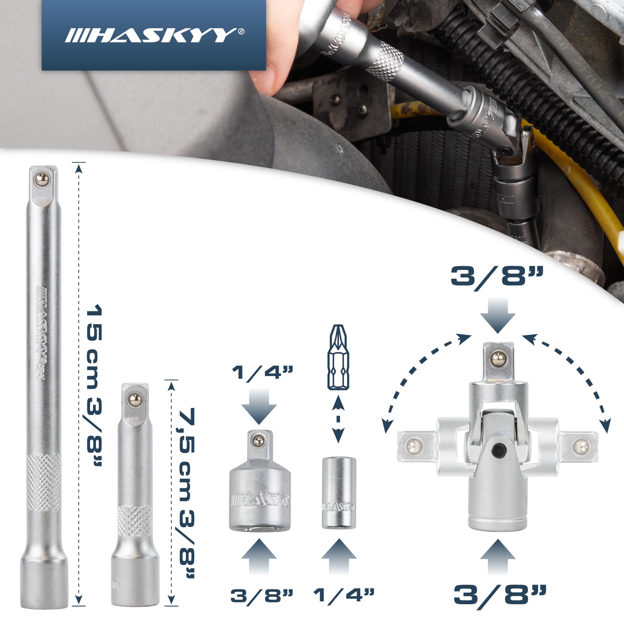 ルンルンページ 52 parçalı çok dişli inç TORX Dişli Kilit profili XZN E-profil