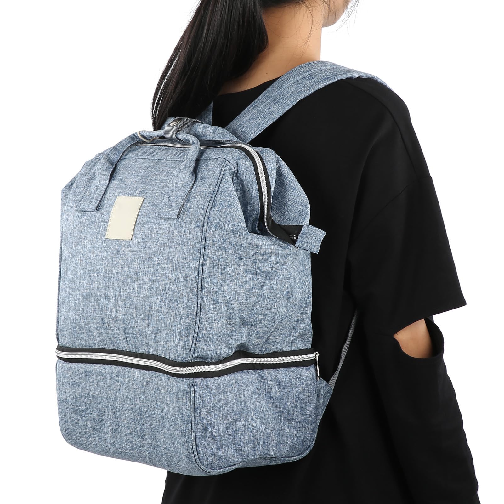 Borsa per pannolini premaman Borsa per pannolini impermeabile per neonati F