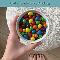 Vista 3 de Andy Anand Chocolatier Cacahuetes de chocolate con leche sin azúcar, sin gluten, cacahuetes cubiertos de chocolate premium, aptos para diabéticos