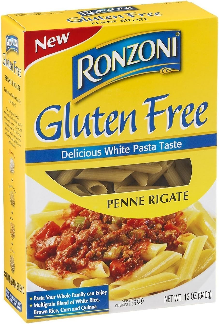 Amazon.com : Ronzoni Gluten Free Penne Rigate Pasta (3 Pack) : Grocery &amp; Gourmet Food