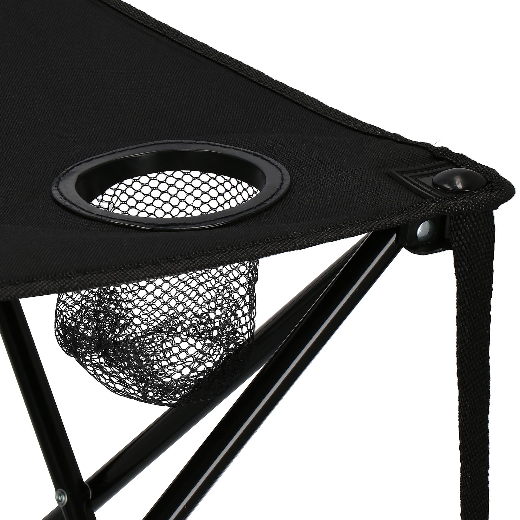 SPRINGOS Table pliante avec deux chaises - Table de camping pratique pour les déplacements, les festivals, les tables et les chaises pour la plage