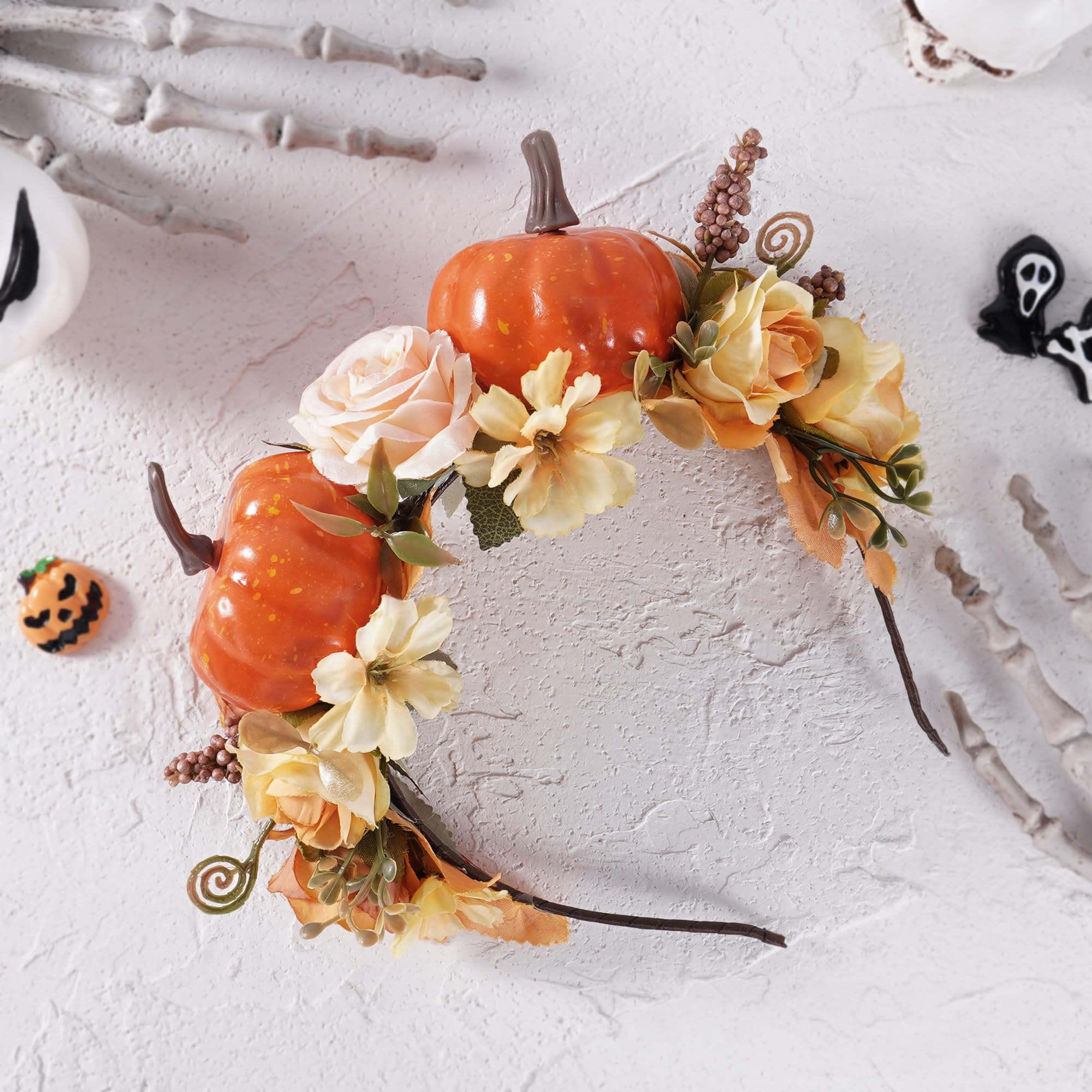 Beautiful Fall READY Headbands ? Amazon.com : Fall Headband Thanksgiving Accessories for  main image 3