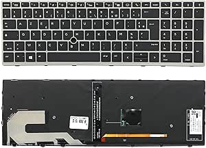 Pour HP Probook 450 G6 455 G6 450 G7 455 G7 US Version clavier avec rétro- éclairage