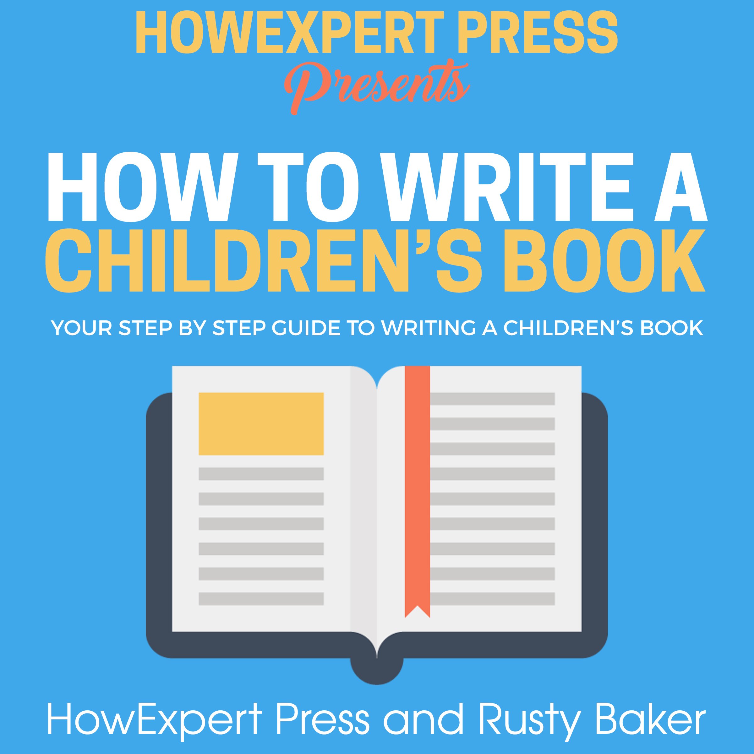 Cover art for How to Write a Children's Book
