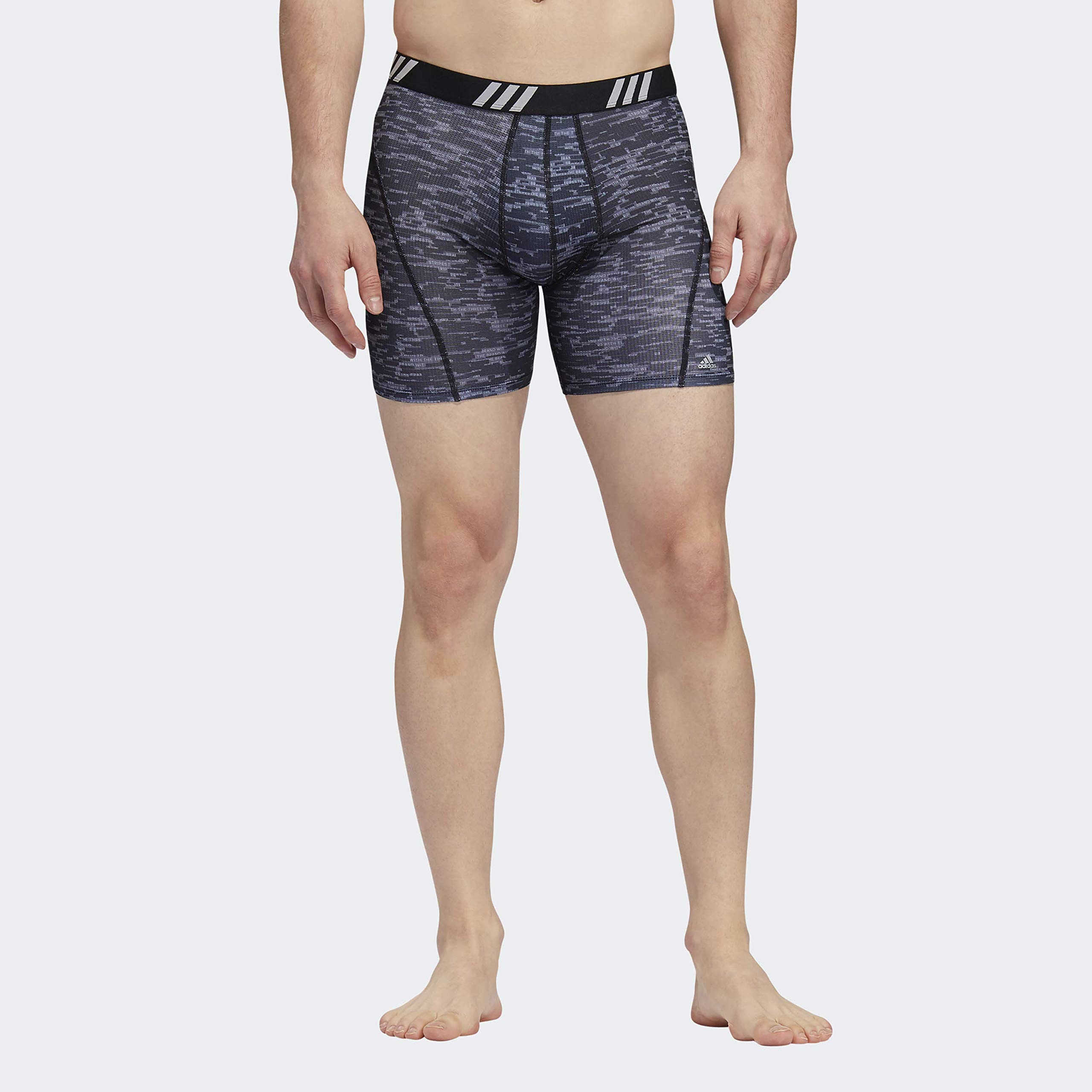 adidas Herren Herren Sport Performance Mesh 2er-Pack Boxershorts Unterwäsche